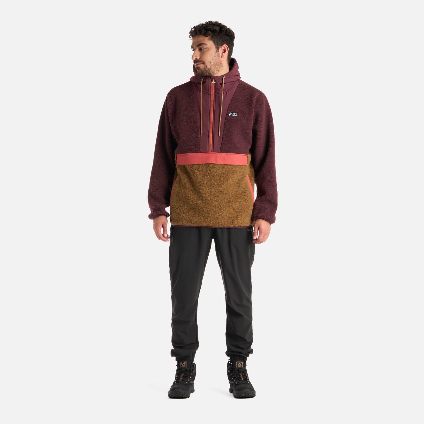 Polerón Hombre Chinchilla Burdeo Haka Honu