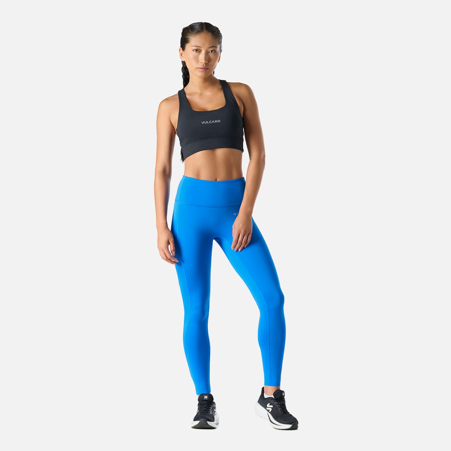 Calza Mujer Built To Move 7/8 High Rise Leggins Azul Vulcano