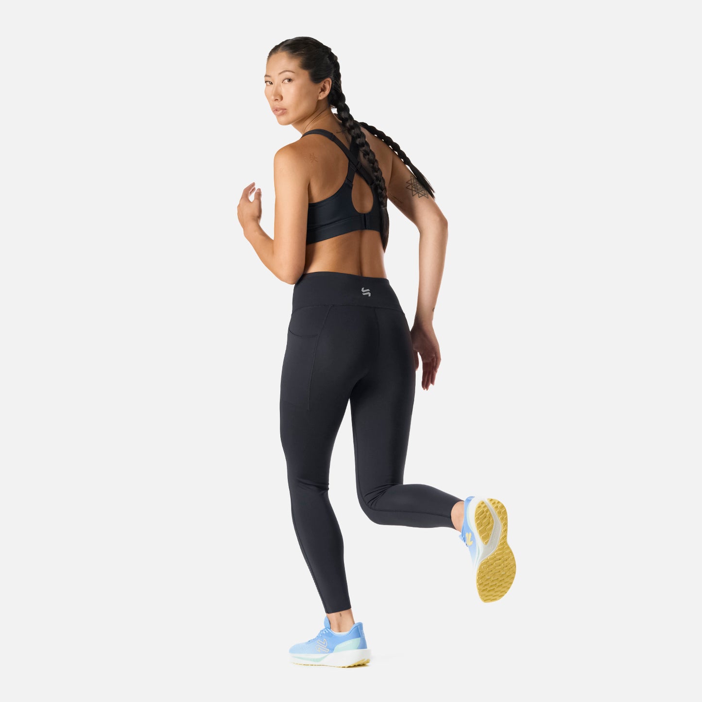 Peto Mujer Built To Move High Support Bra Negro Vulcano