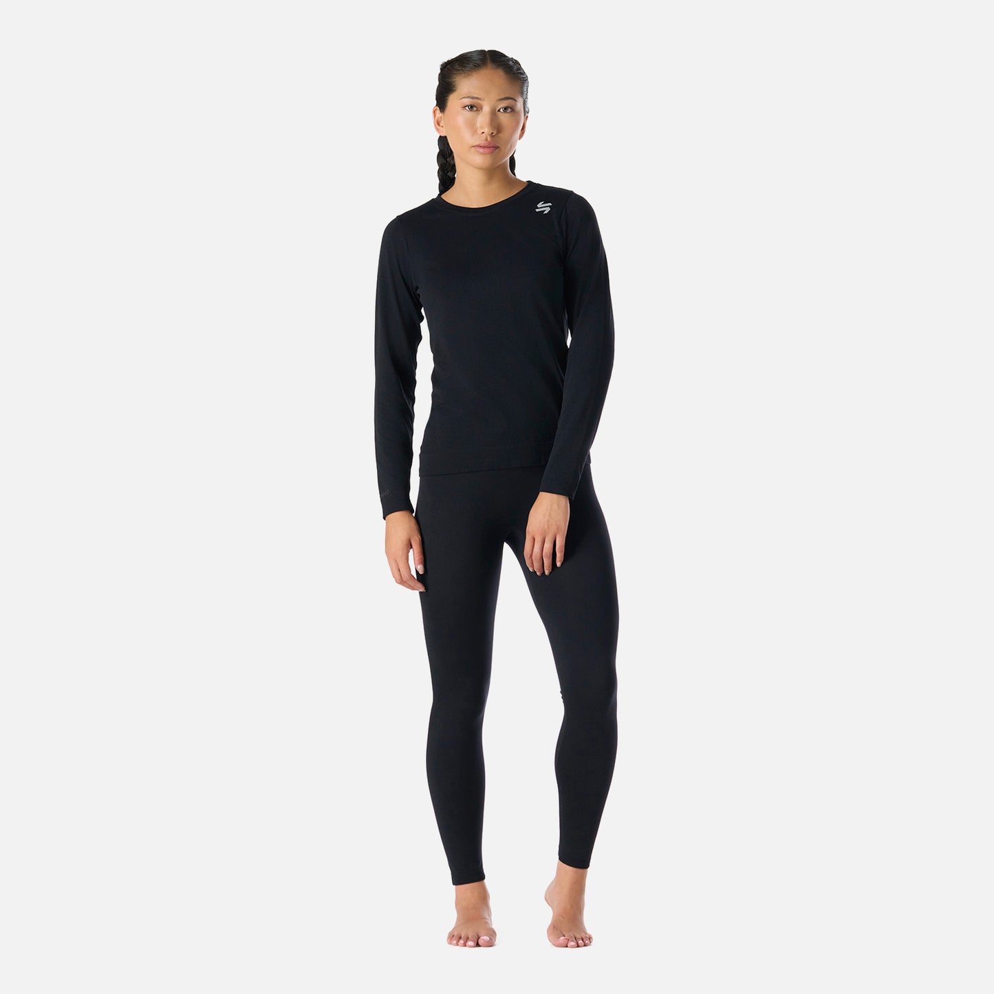 Primera Capa Mujer Built To Move Warm Shield Bottom Negro Vulcano