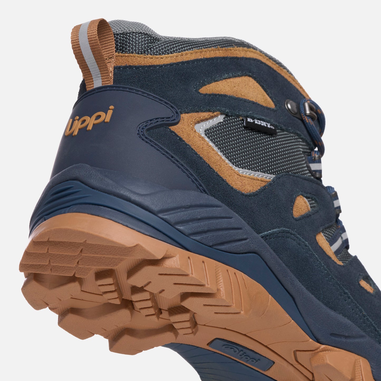 Botín Hombre Puelo Cs Hi Azul / Cafe Lippi