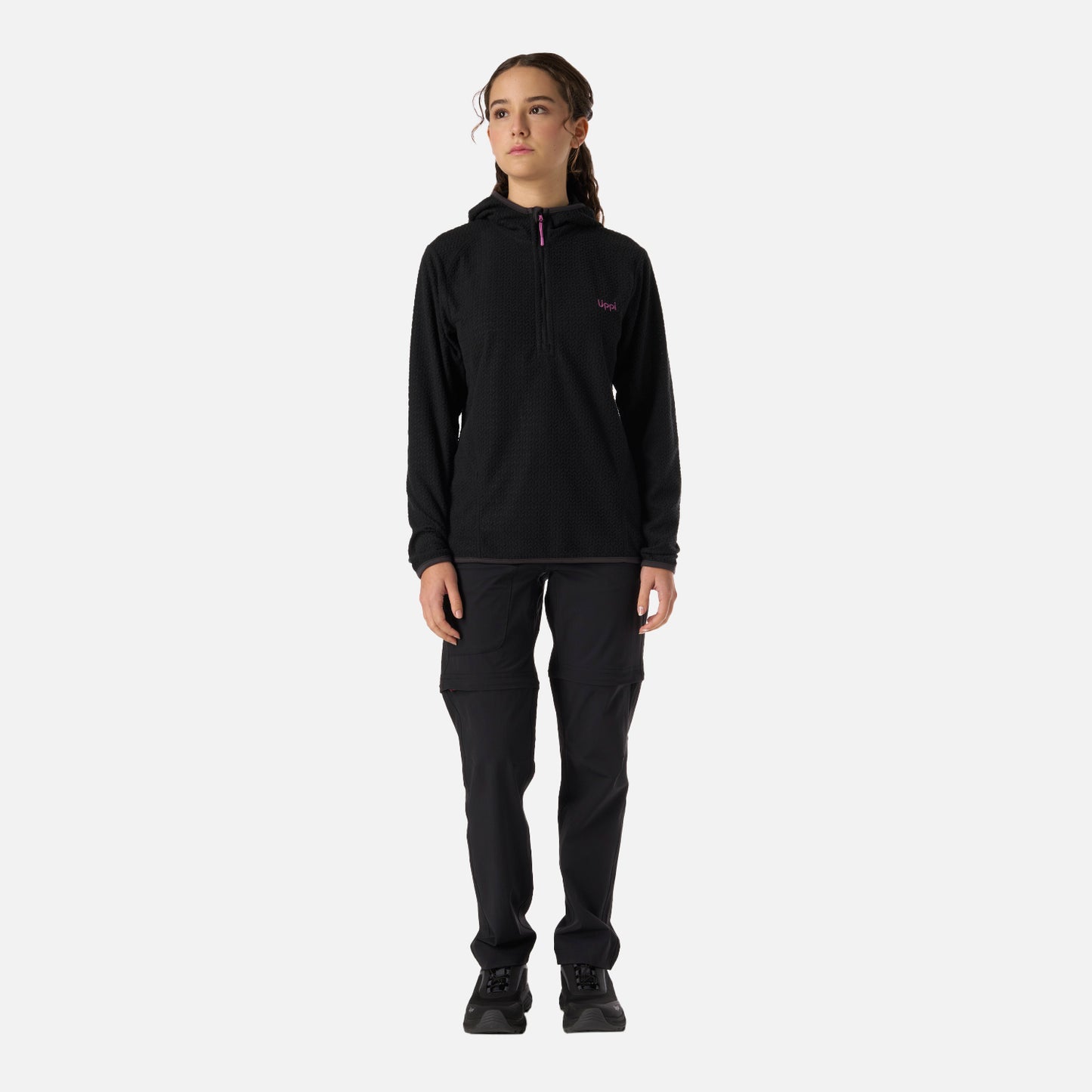 Pantalón Teen Girl Lennox Q-Dry Mix-2 Pants Negro Lippi
