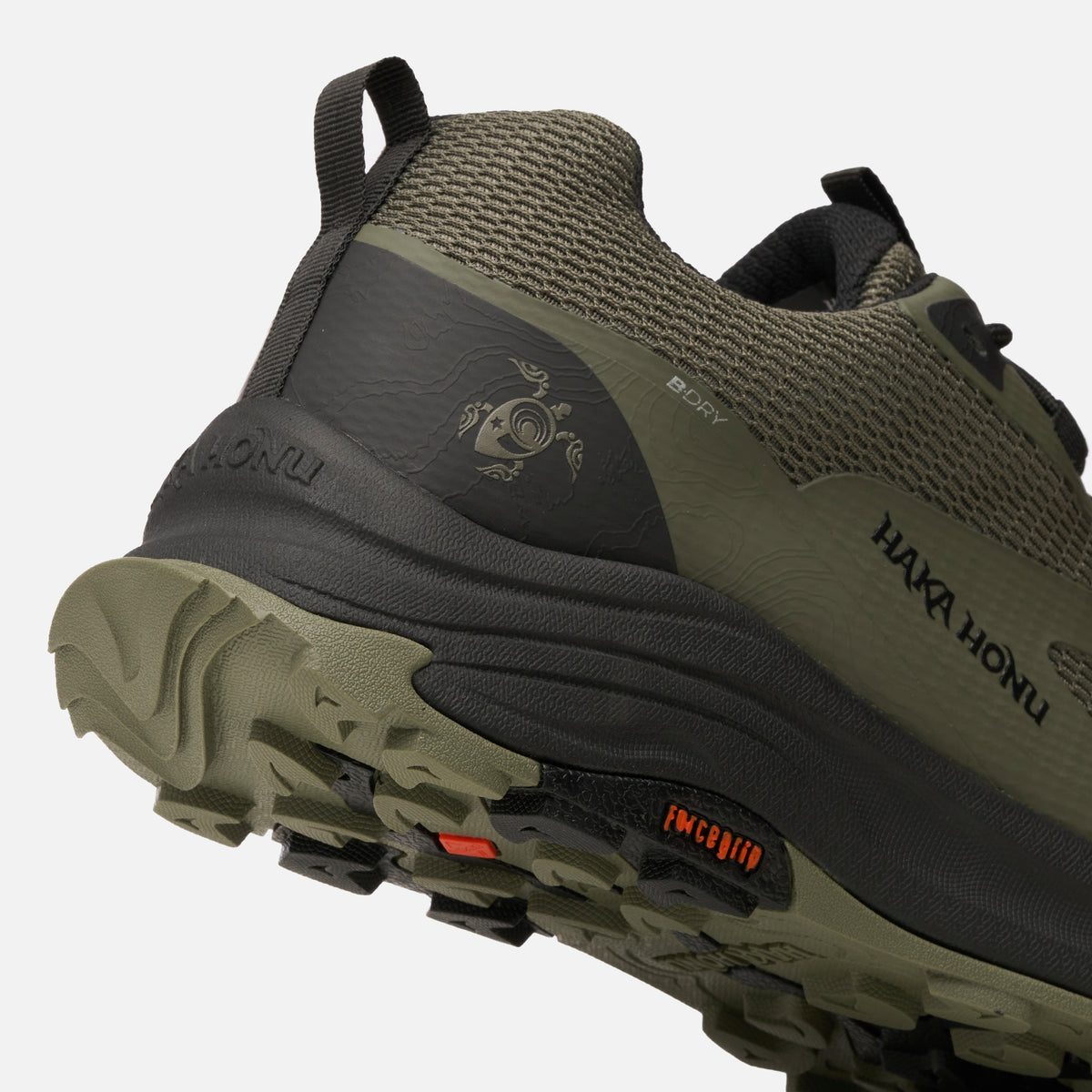 Zapatilla Hombre Huillin Bajo Verde Militar Haka Honu