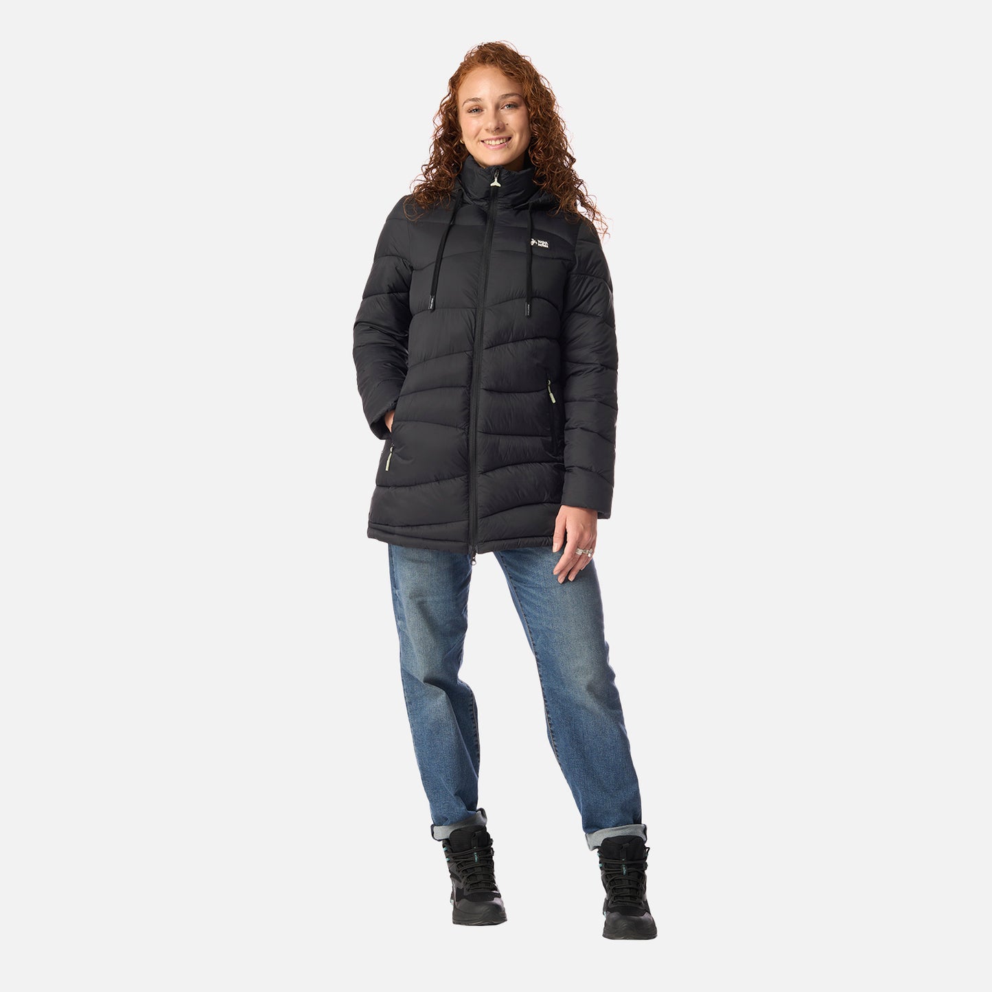 Chaqueta Mujer Pala Negra Negro Haka Honu