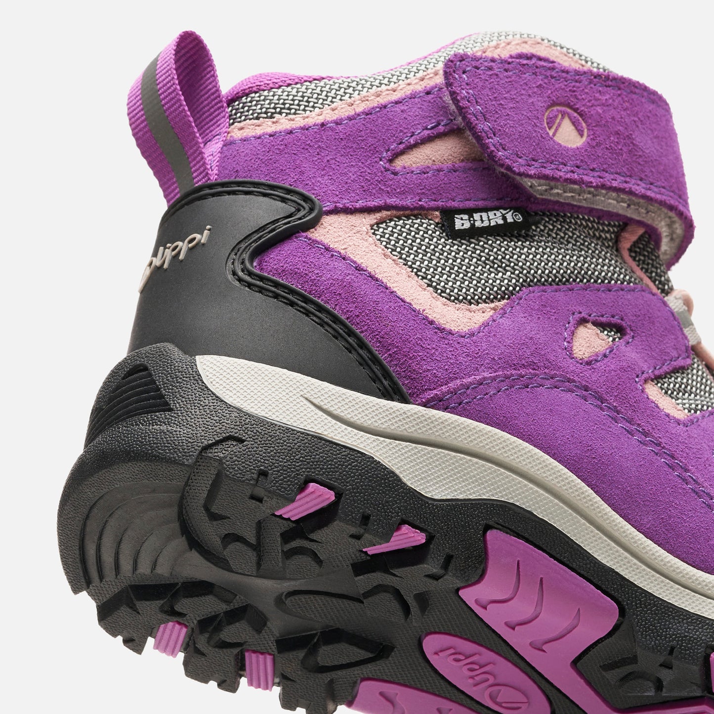 Botín Mujer Puelo Cs Hi Velcro Morado / Gris Claro Lippi