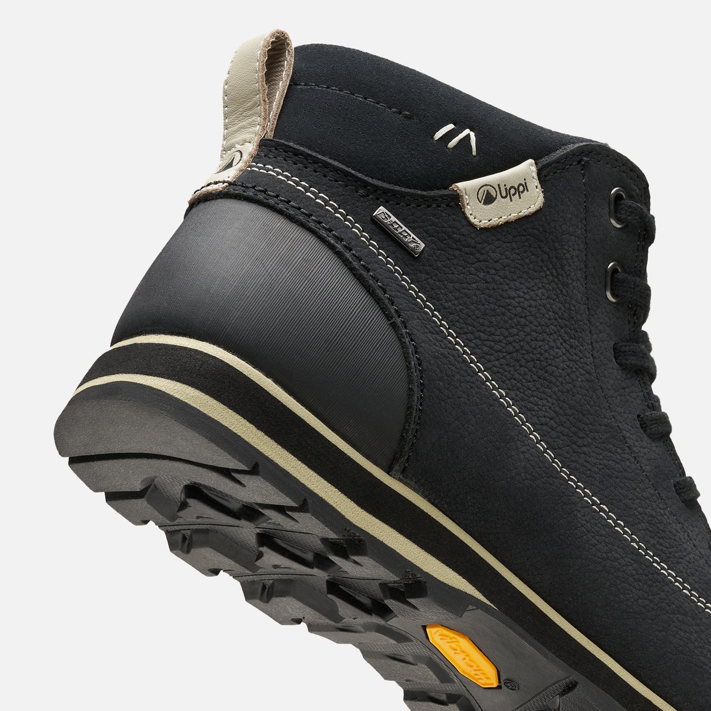 Botín Hombre Woods Mid Negro / Verde Grisaceo Lippi