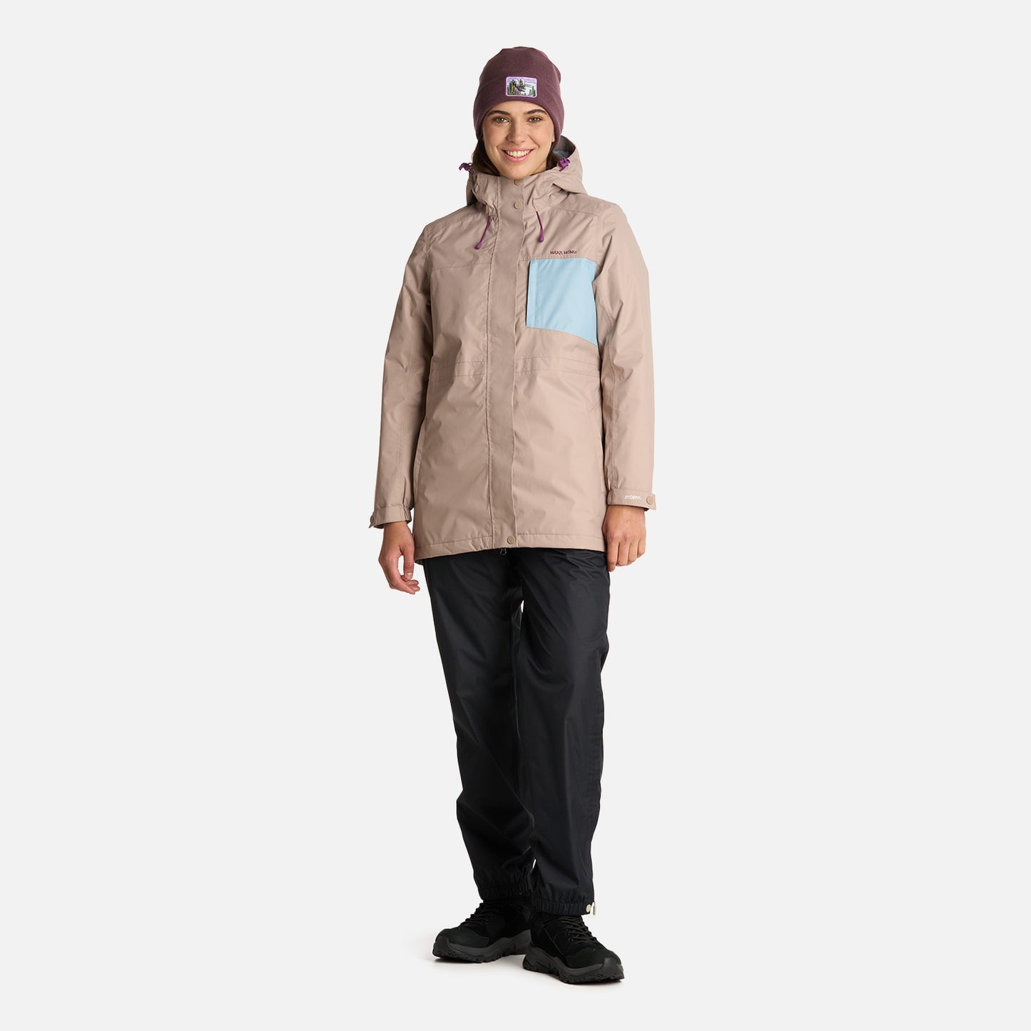 Chaqueta Mujer Terranova Taupe Haka Honu