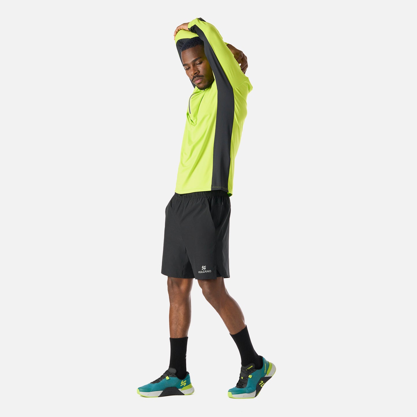 Shorts Hombre Tempo 2-in-1 7" Shorts Negro Vulcano