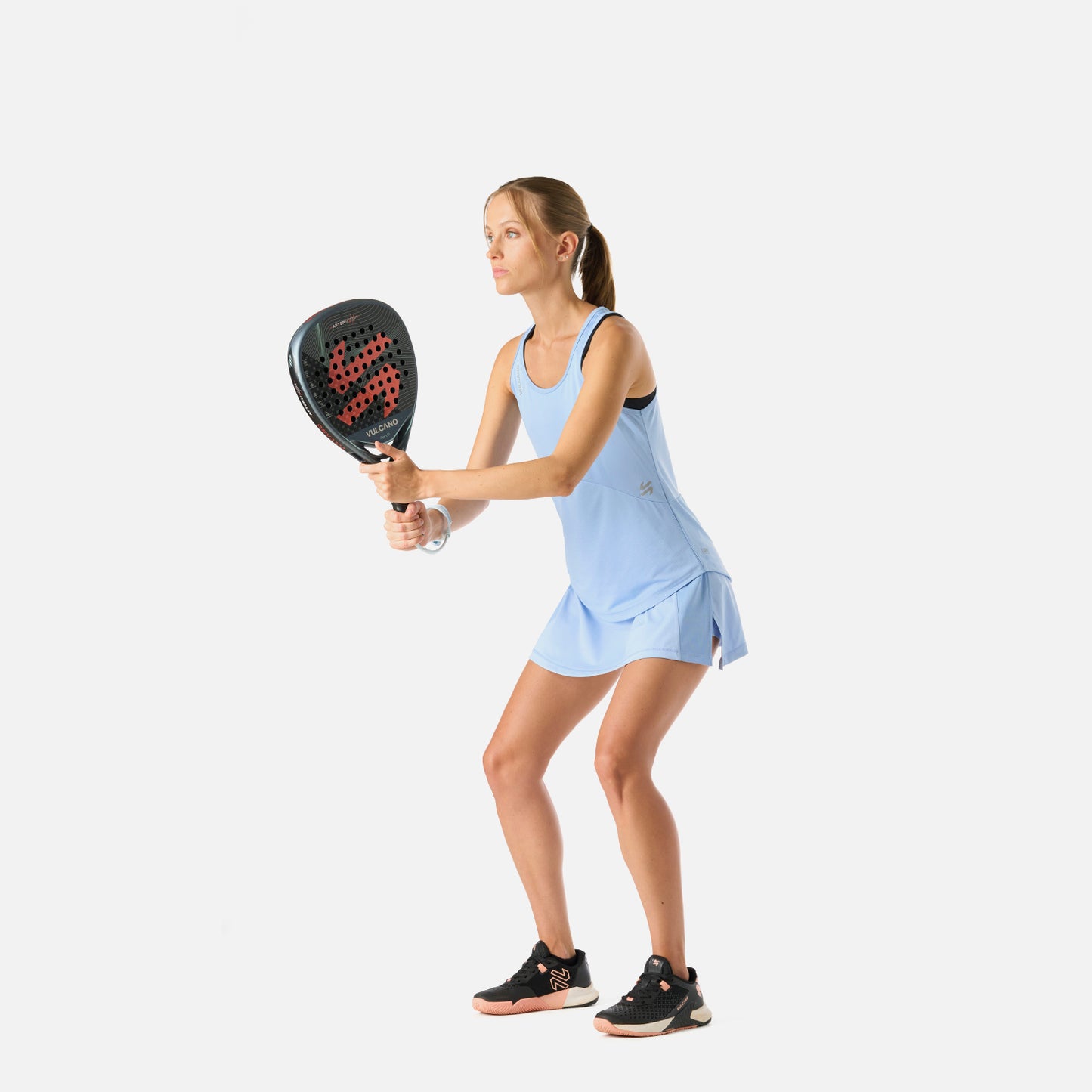 Falda Mujer Built To Move Skirt Celeste Vulcano