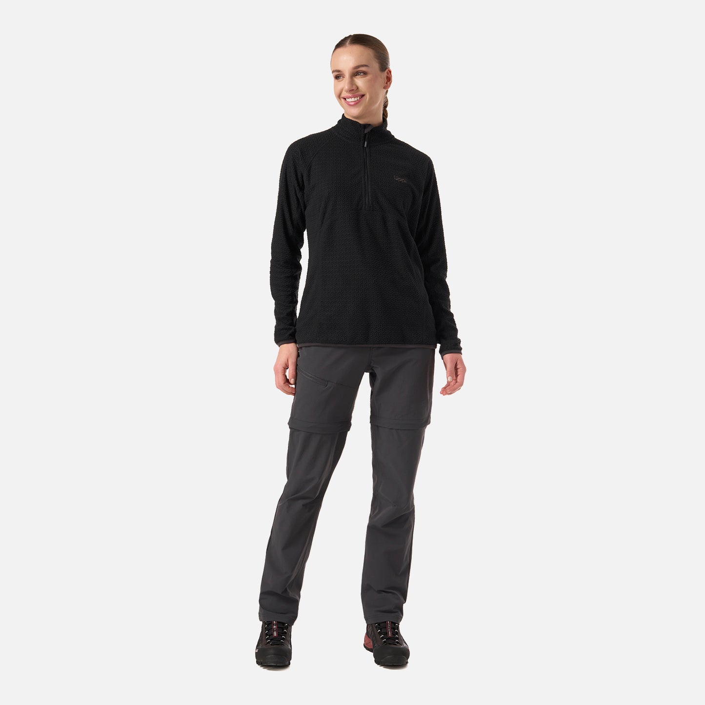 Pantalón Mujer Blacklash Q-Dry Mix-2 Pants Gris Medio Lippi