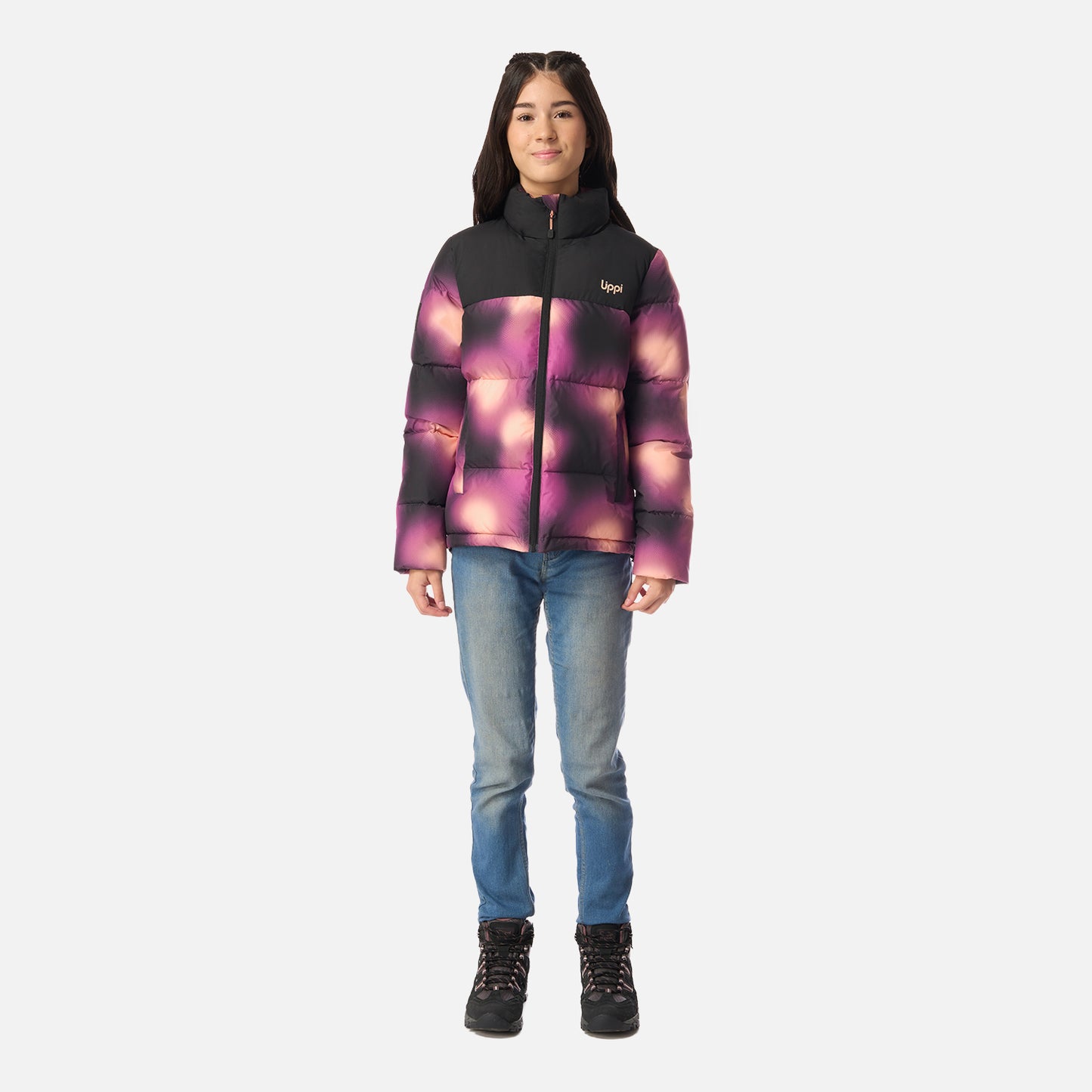 Chaqueta Teen Girl Urban Steam-Pro Jacket Print Purpura Lippi
