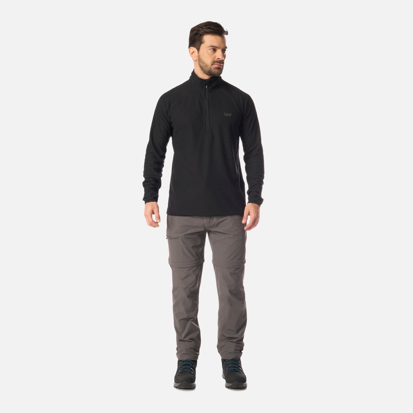 Pantalón Hombre Blacklash Q-Dry Mix-2 Pants Gris Medio Lippi