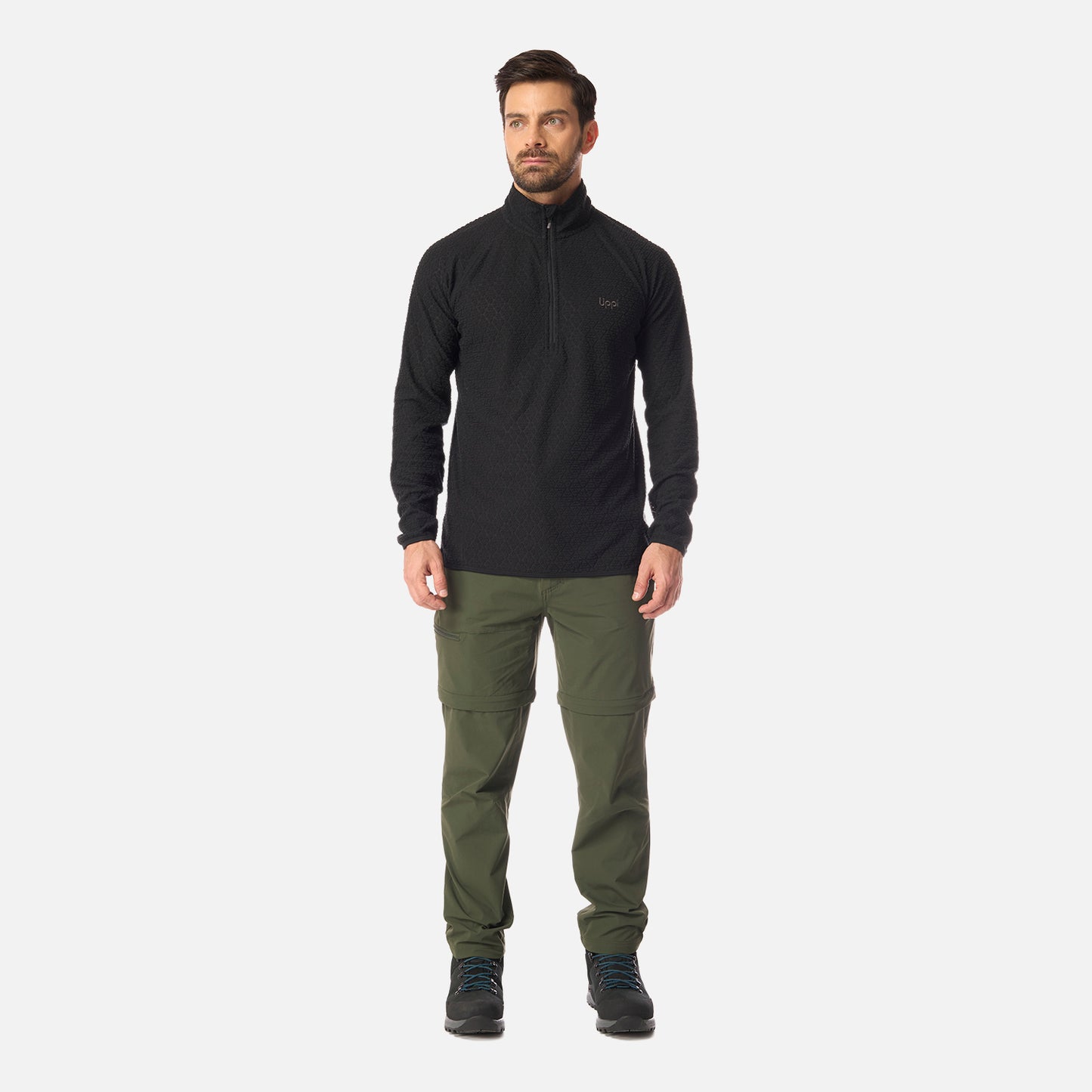 Pantalón Hombre Blacklash Q-Dry Mix-2 Pants Verde Militar Lippi