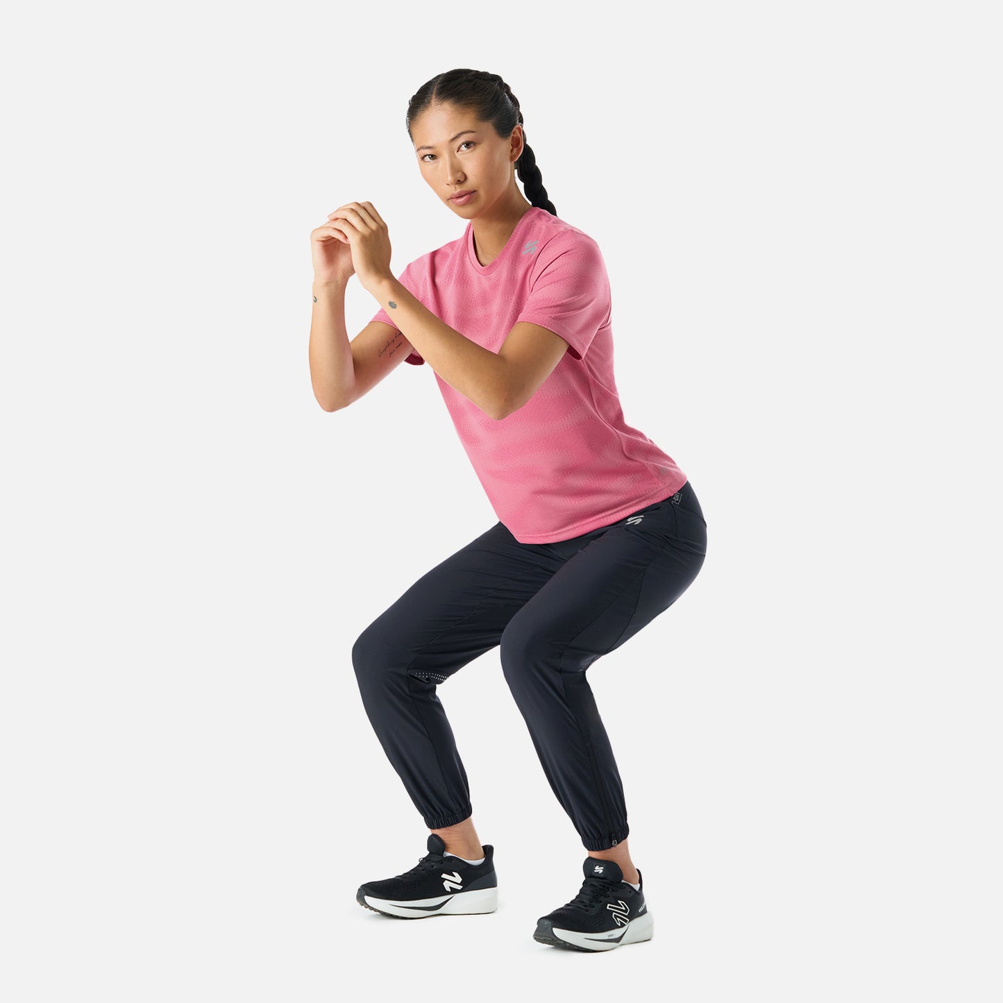 Pantalón Mujer Built To Move Pants Negro Vulcano