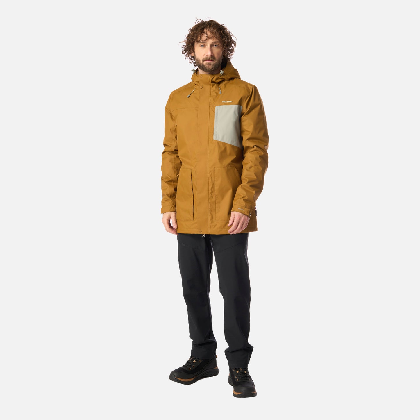 Chaqueta Hombre Terranova Mostaza Oscuro Haka Honu