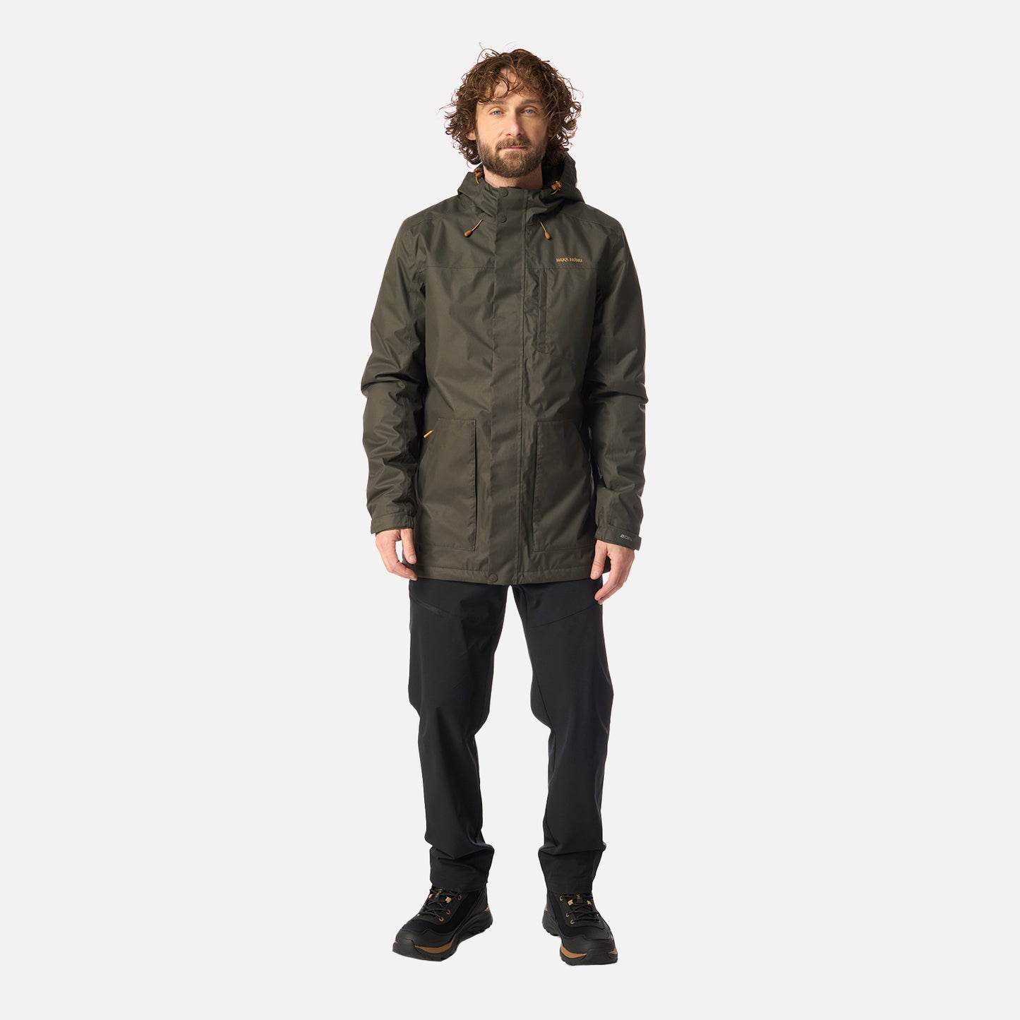 Chaqueta Hombre Terranova Verde Militar Haka Honu