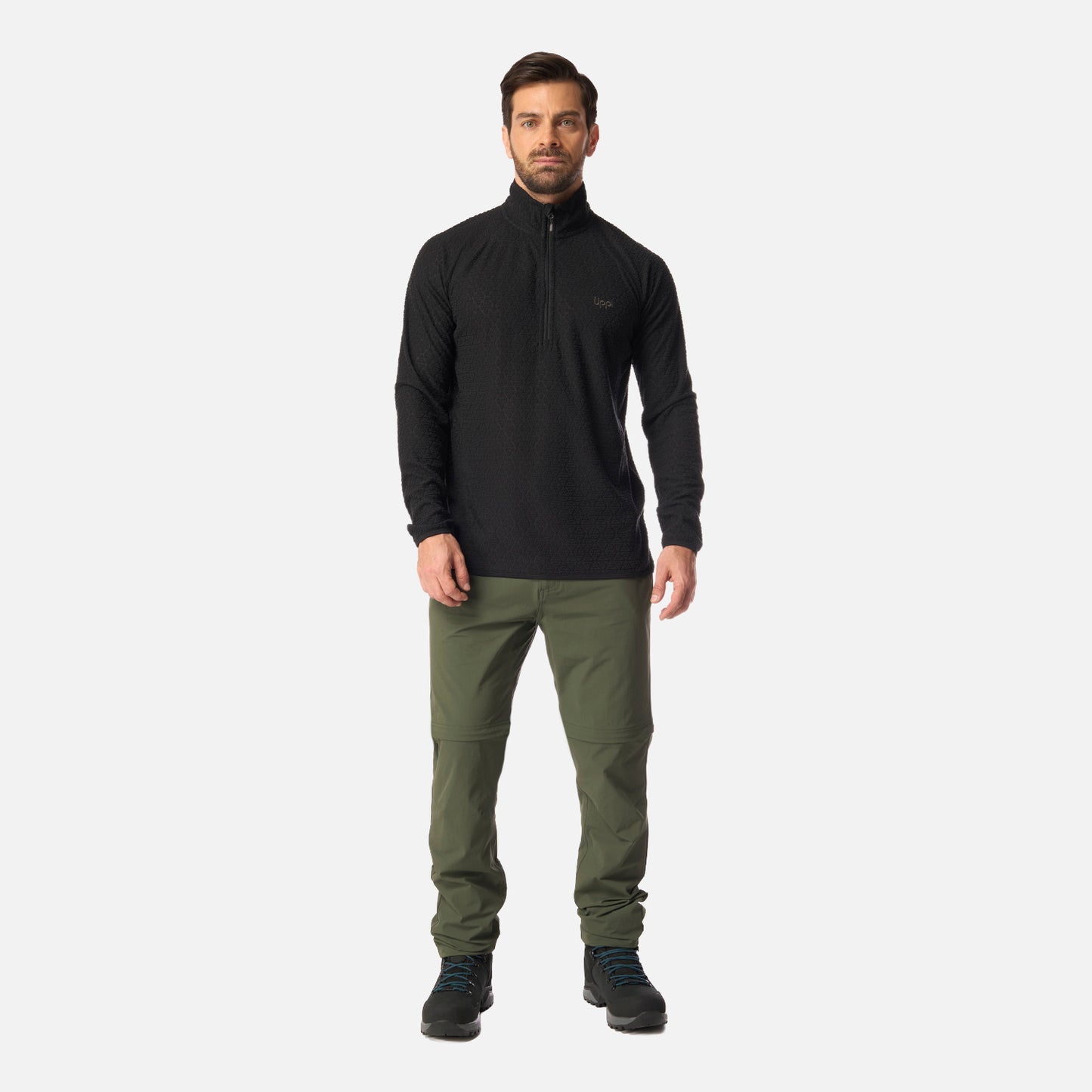 Pantalón Hombre Lennox Q-Dry Mix-2 Pants Verde Militar Lippi