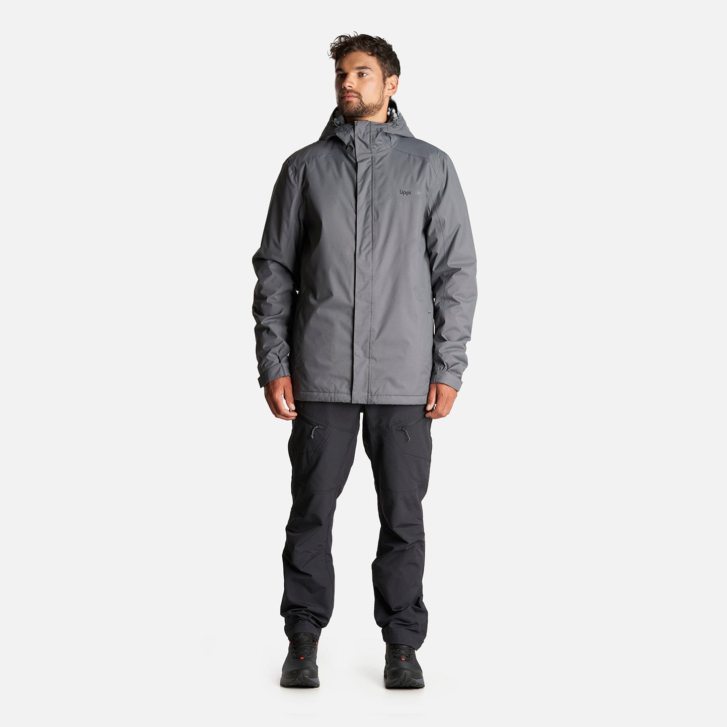 Chaqueta Hombre Suntra Steampro Hoody Jacket Gris Medio Lippi