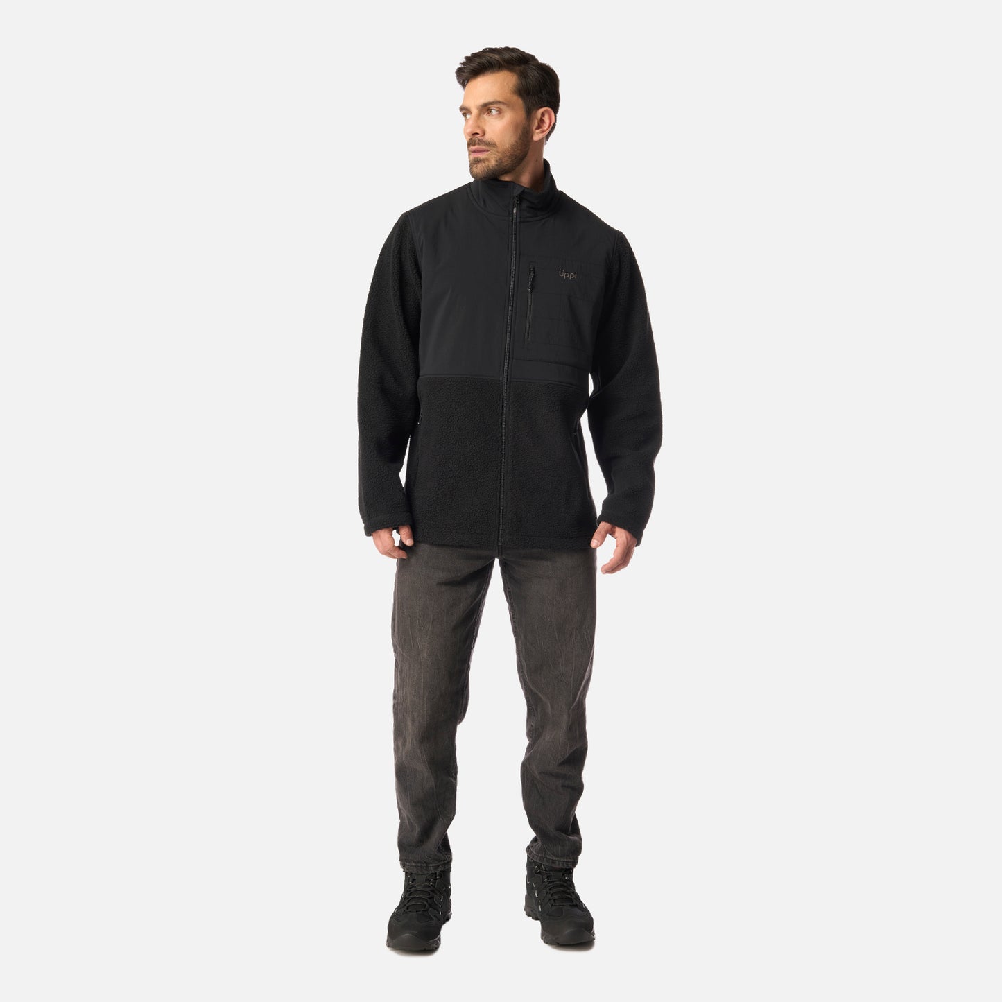 Chaqueta Hombre Glaciar Sherpa-Pro Jacket Negro Lippi
