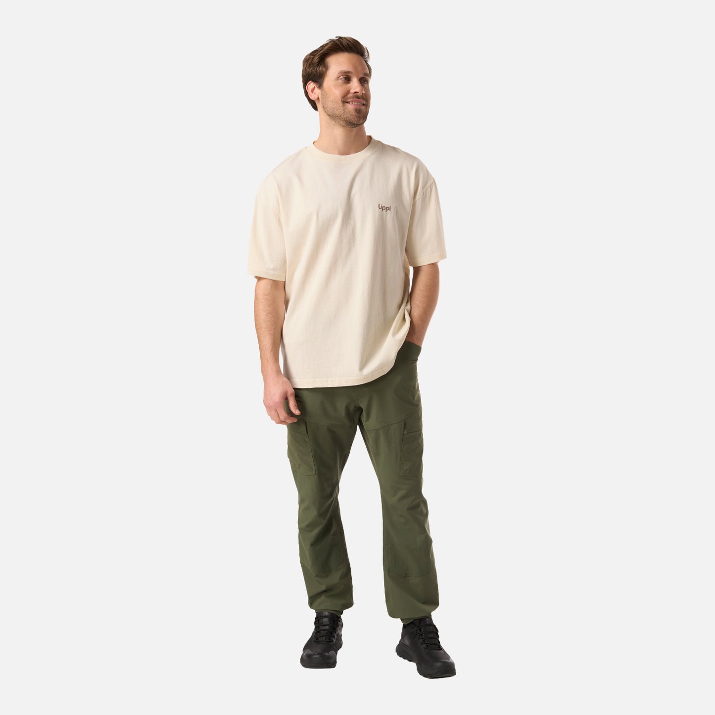 Pantalón Hombre Rock Q-Dry Pants Verde Musgo Lippi