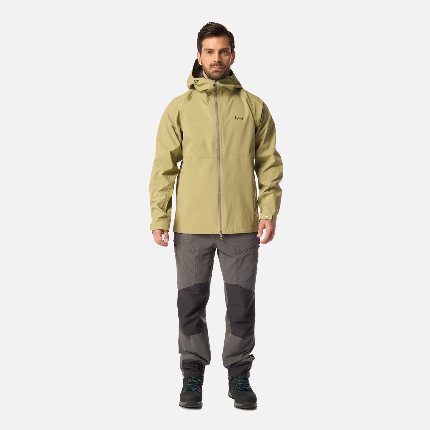 Chaqueta Hombre Alpine B-Dry Hoody Jacket Verde Lippi