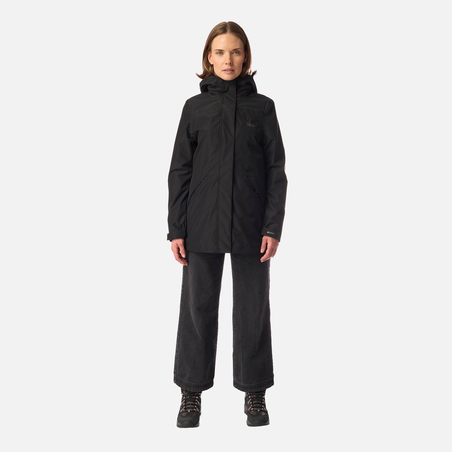 Chaqueta Mujer Lake Fusion 3 B-Dry Jacket Negro Lippi