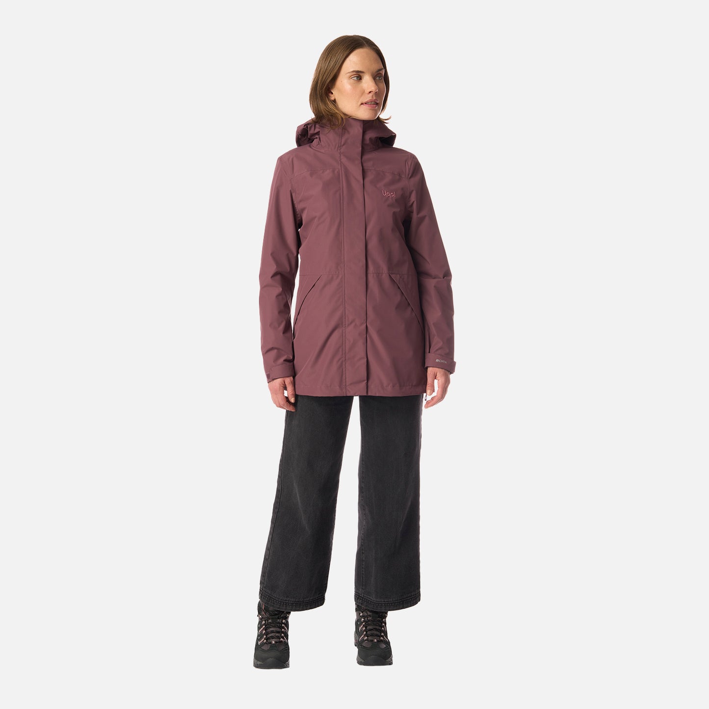 Chaqueta Mujer Lake Fusion 3 B-Dry Jacket Vino Lippi