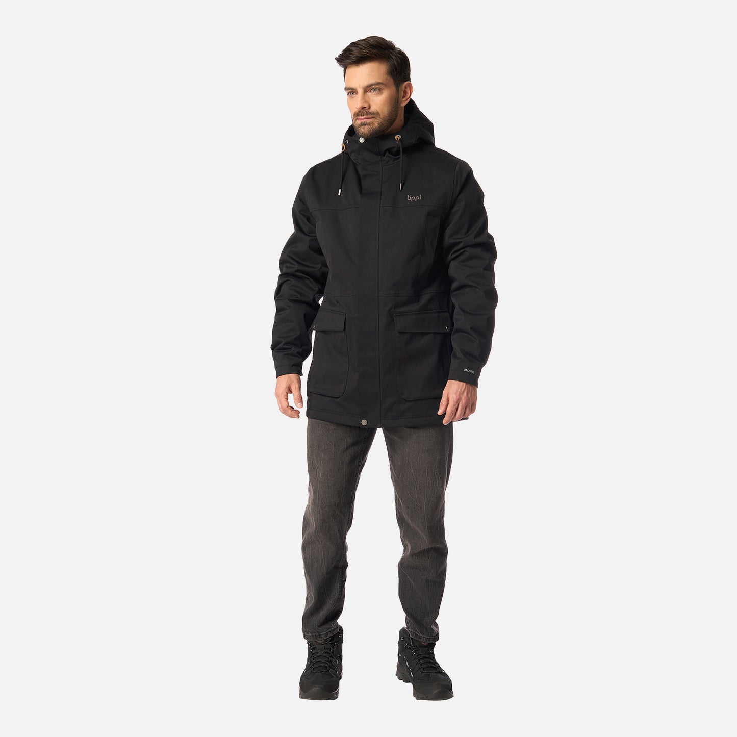 Chaqueta Hombre DayBreak B-Dry Jacket Negro Lippi
