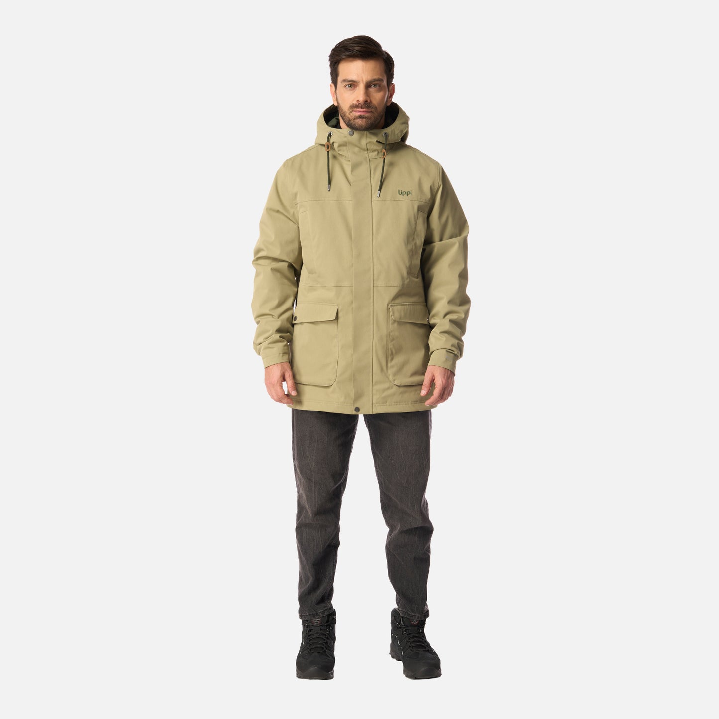 Chaqueta Hombre DayBreak B-Dry Jacket Verde Lippi