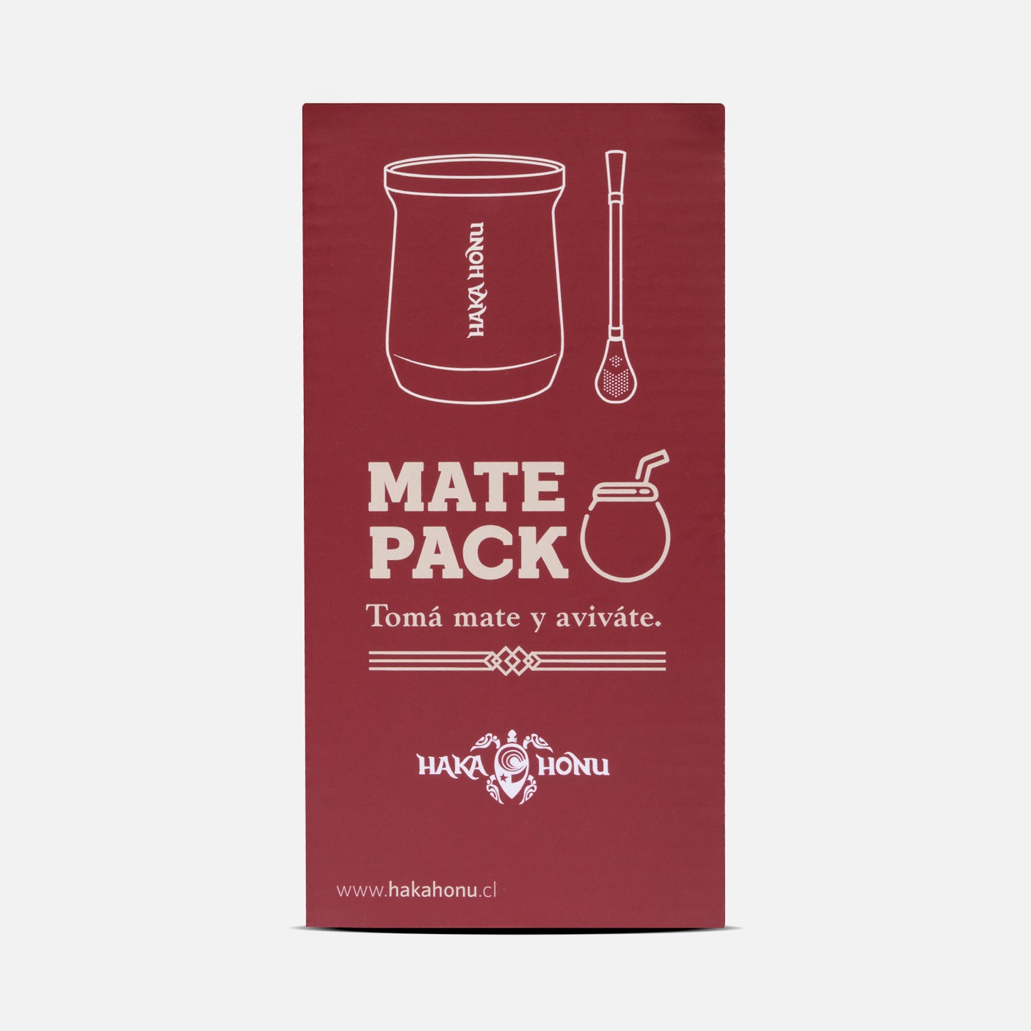 Tazón Mate Pack Negro Haka Honu
