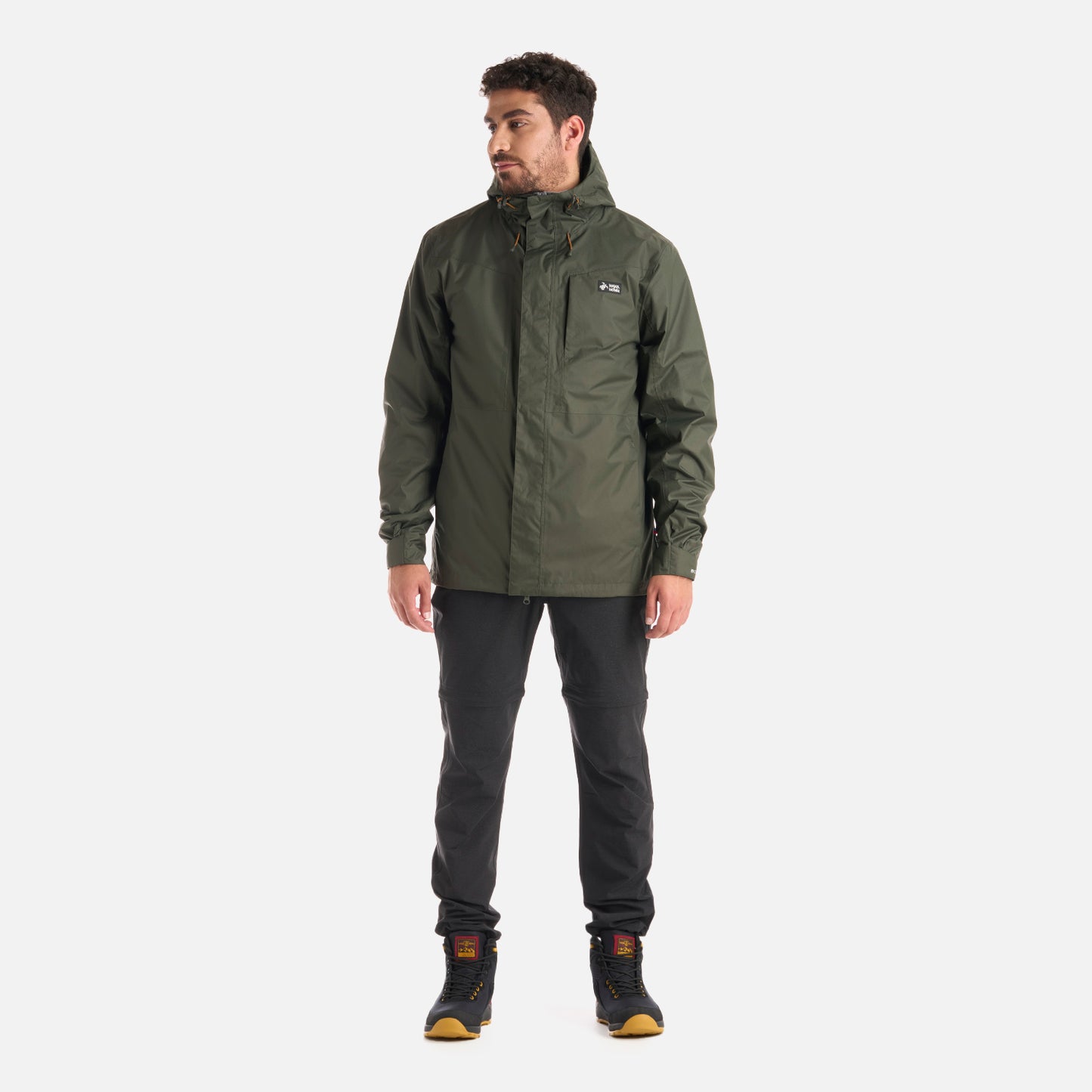 Chaqueta Hombre Corteza Verde Militar Haka Honu