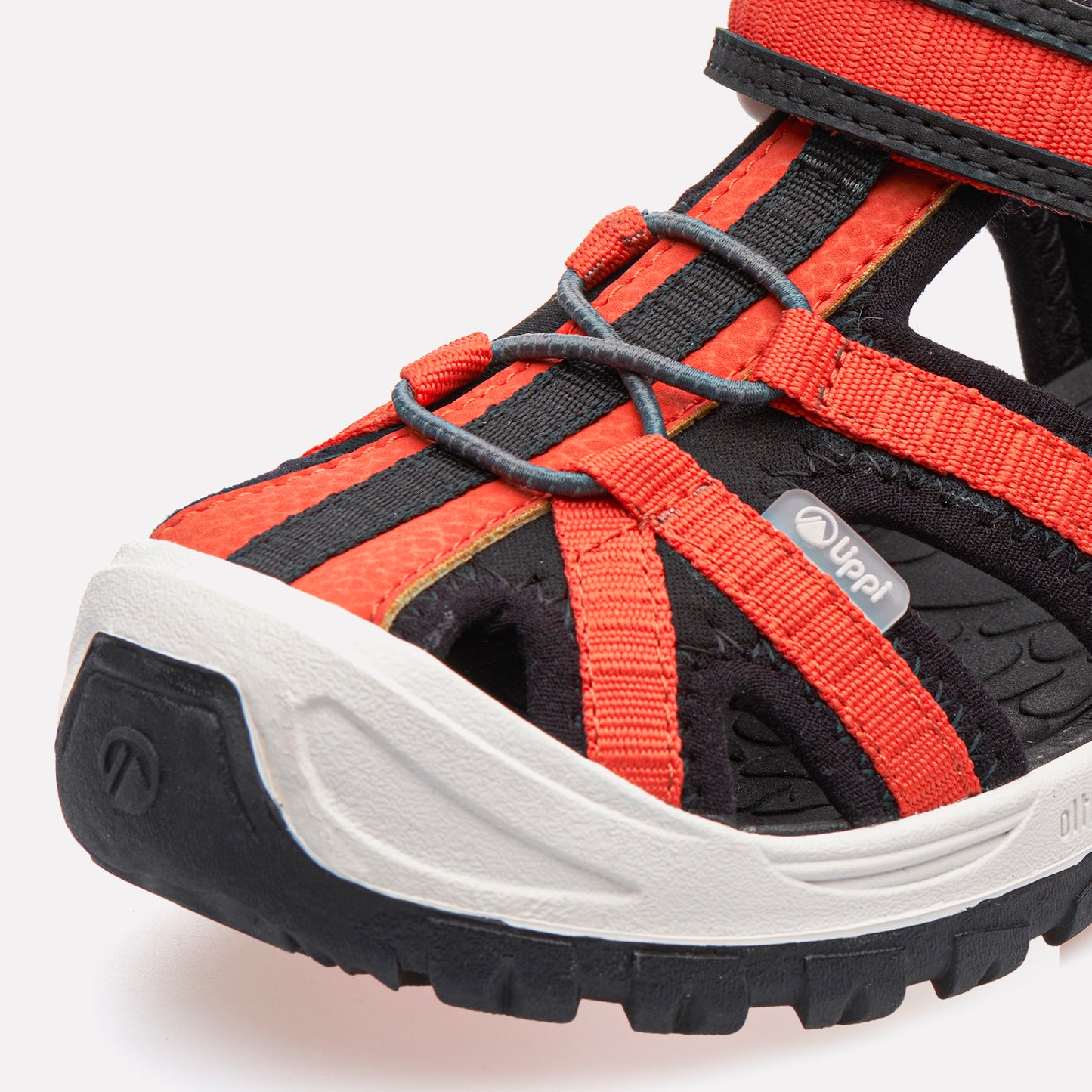 Sandalia Niño Silty Grafito Naranjo Lippi