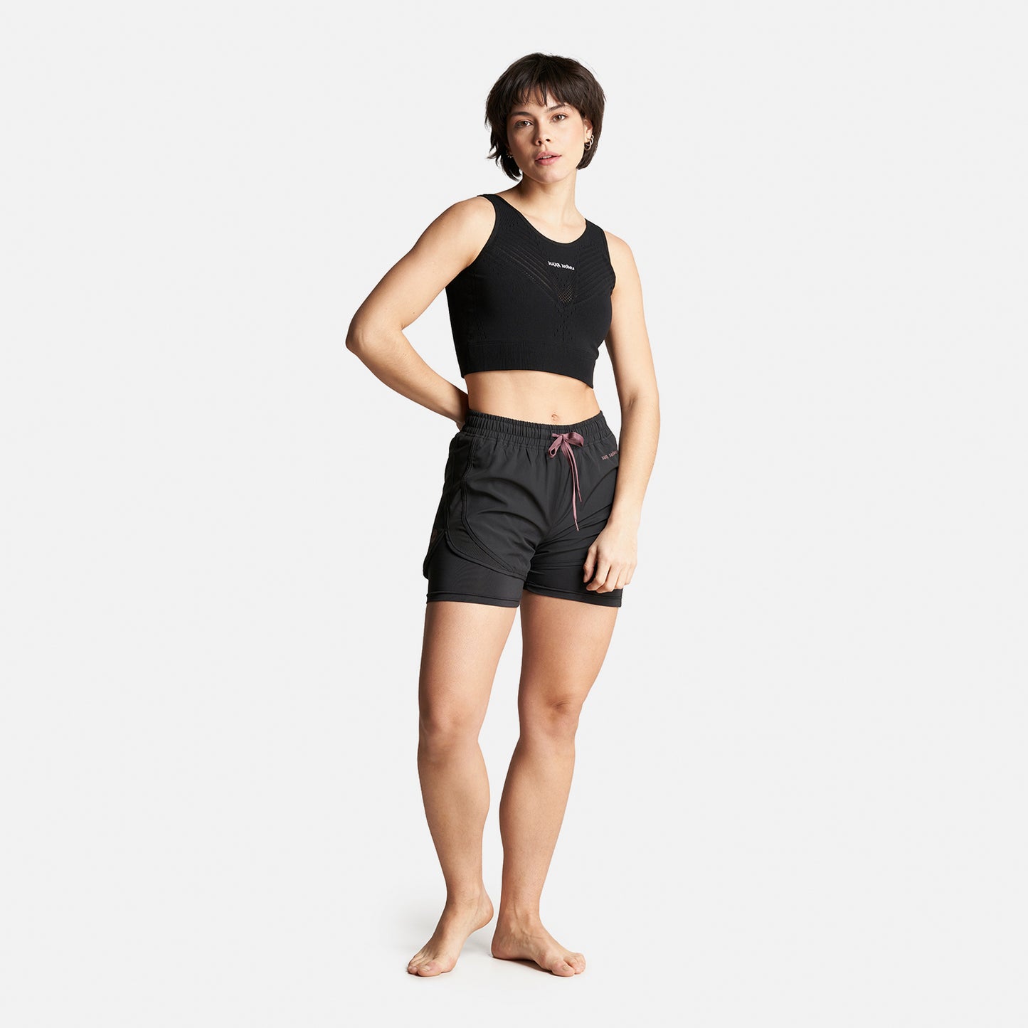 Peto Mujer Ying Yang Negro Haka Honu