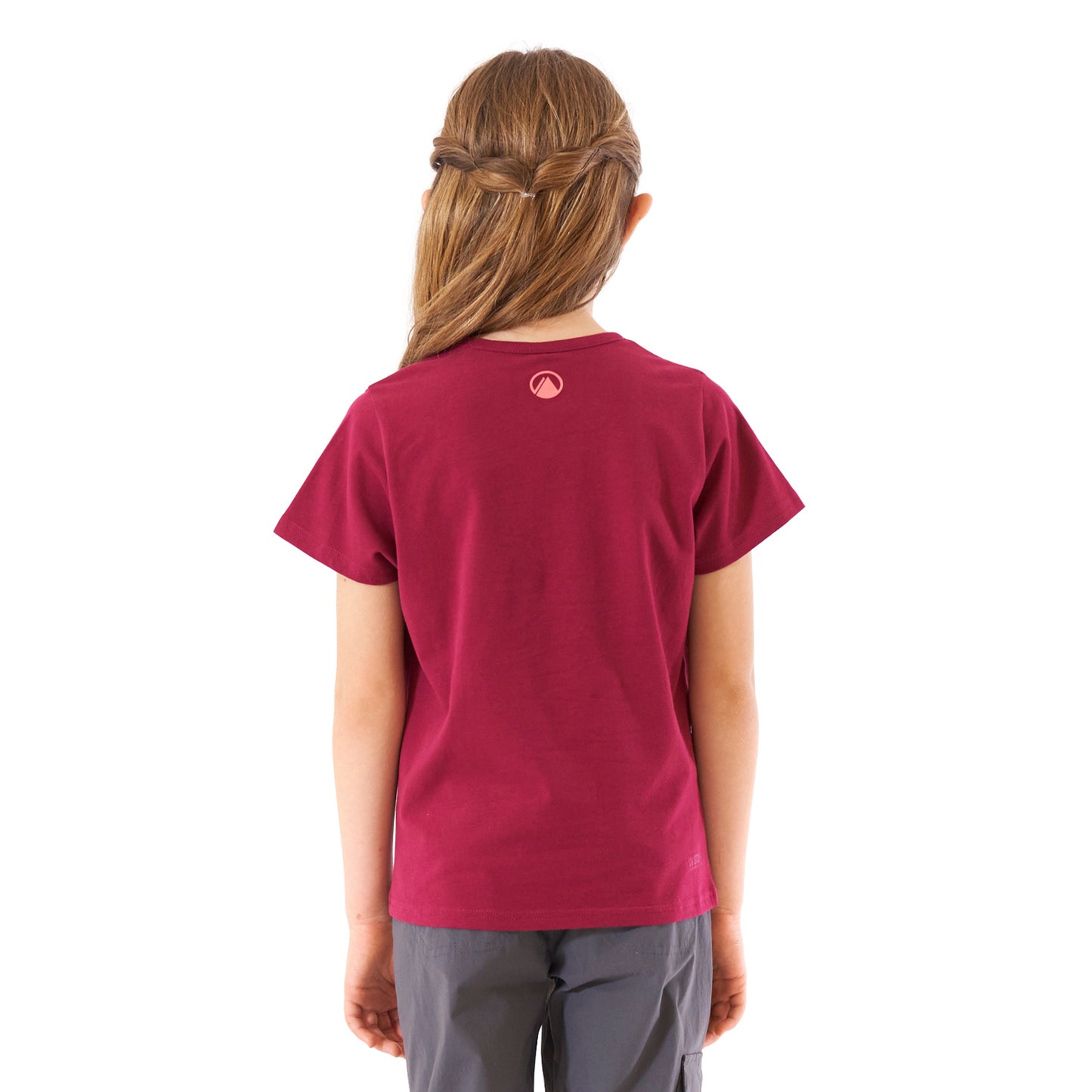 Polera Niña Country UV-Stop T-Shirt Frambuesa Lippi