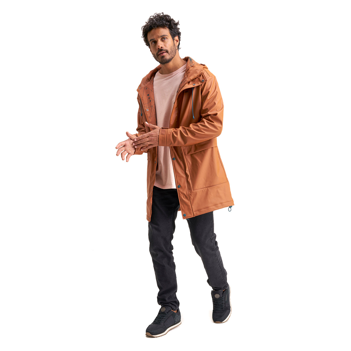 Chaqueta Hombre Altamar Terracota Haka Honu