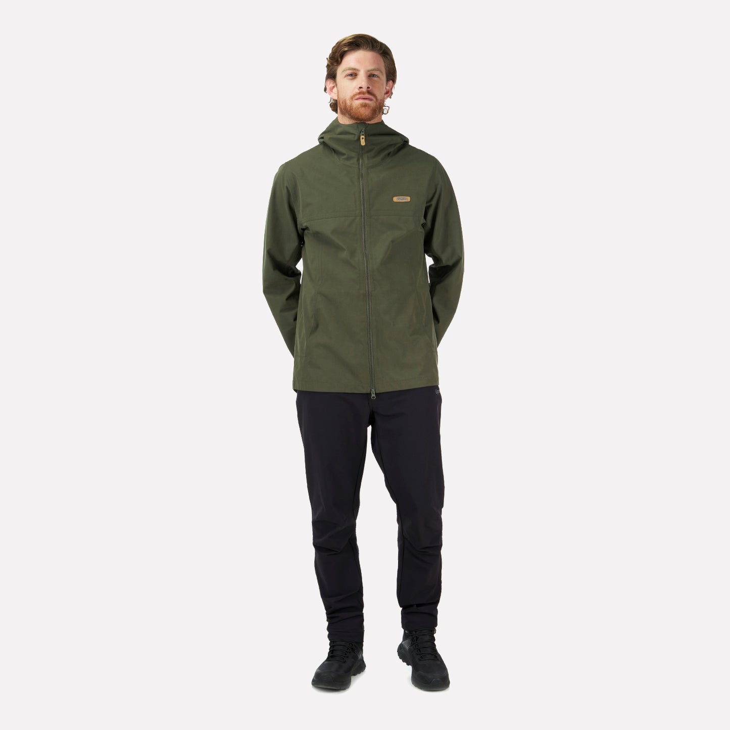 Chaqueta Hombre Citizen Cotton B-Dry Hoody Jacket Verde Musgo Lippi