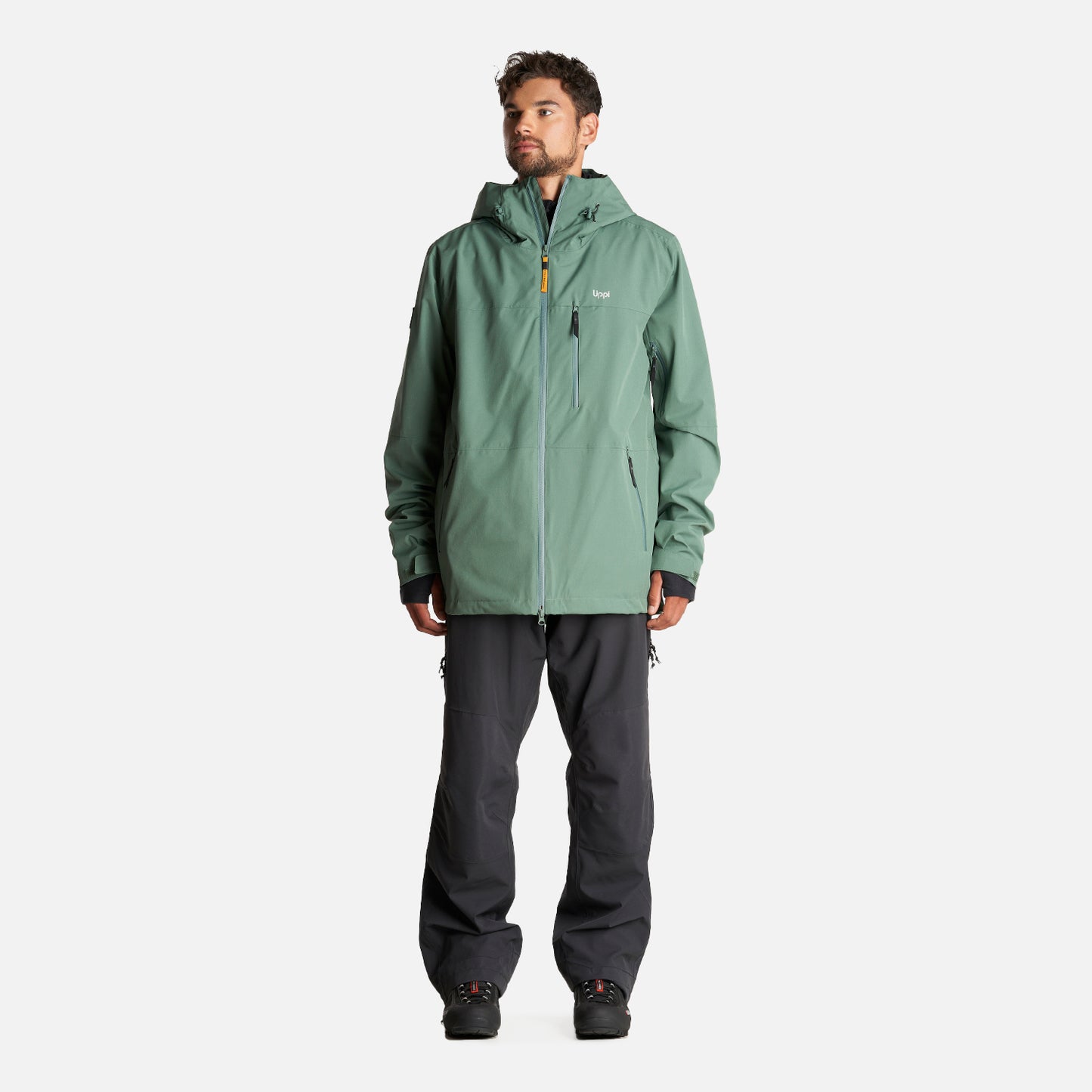 Chaqueta Hombre Sierra Nevada B-Dry Light Hoody Jacket Verde Botella Lippi