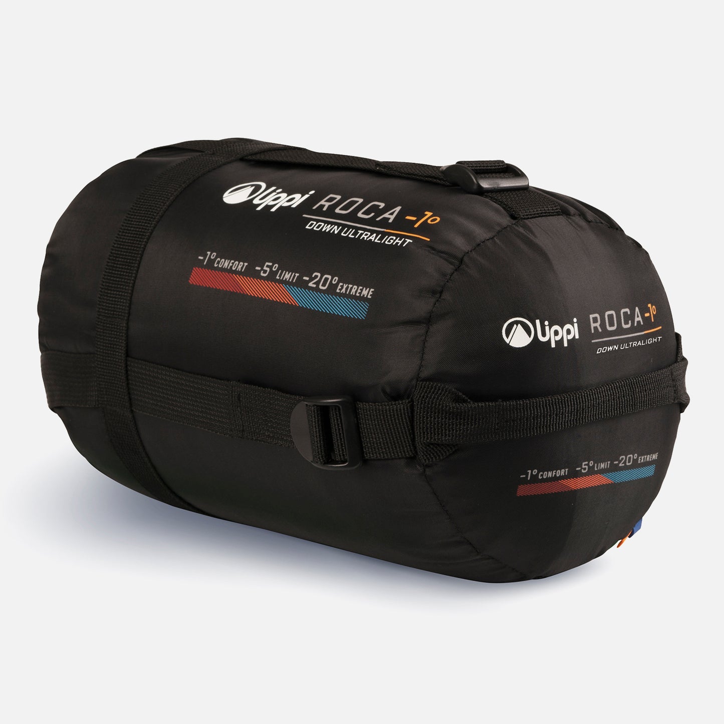 Saco De Dormir Roca -1° Down Sleeping Bag Azul Real Lippi