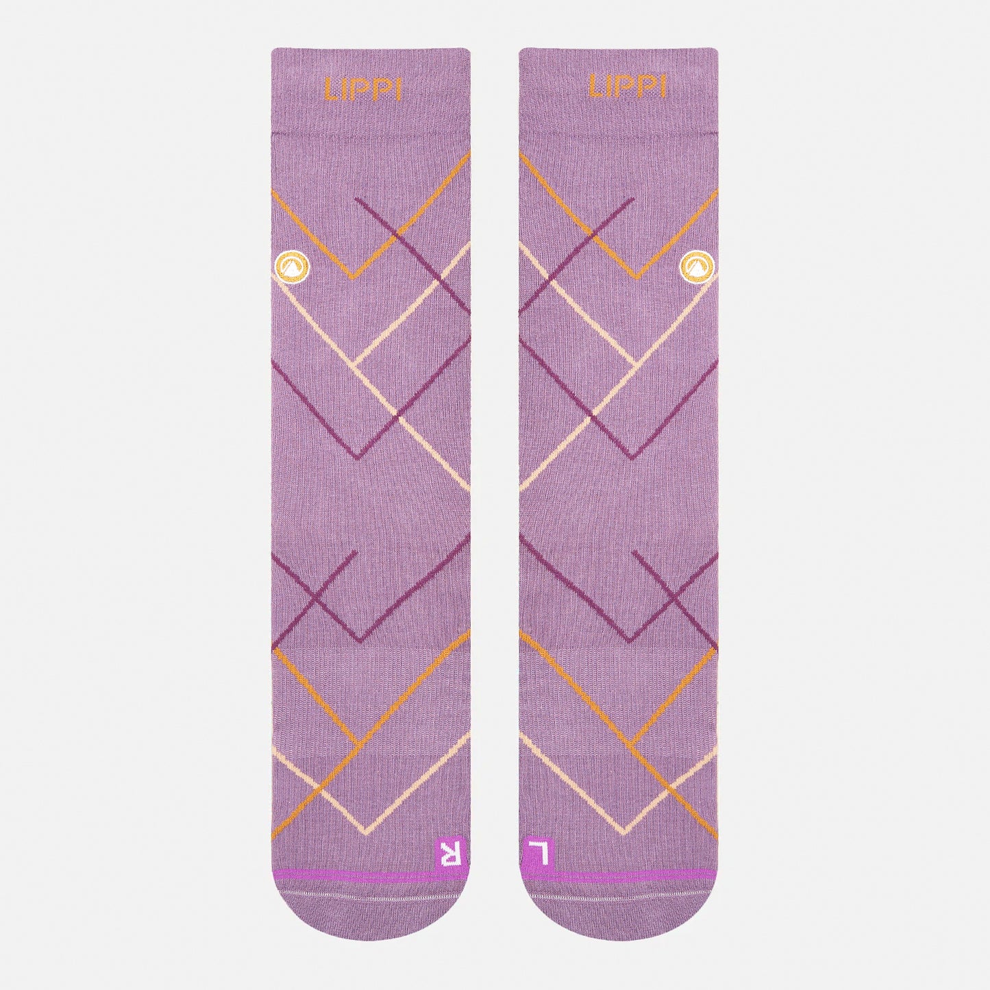 Calcetin Mujer Travel Walk Light Socks Morado Lippi