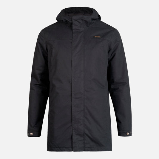 Chaqueta Hombre Peumo Canvas Hoody Jacket Negro Lippi