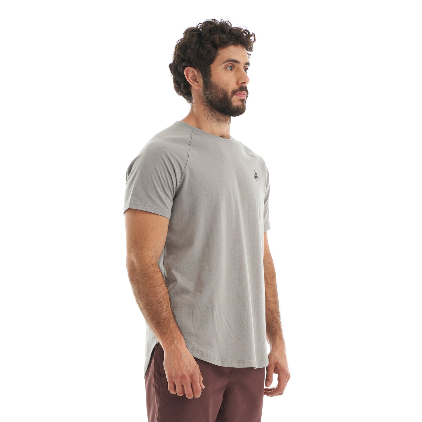 Polera Hombre Mundo magico Gris Haka Honu