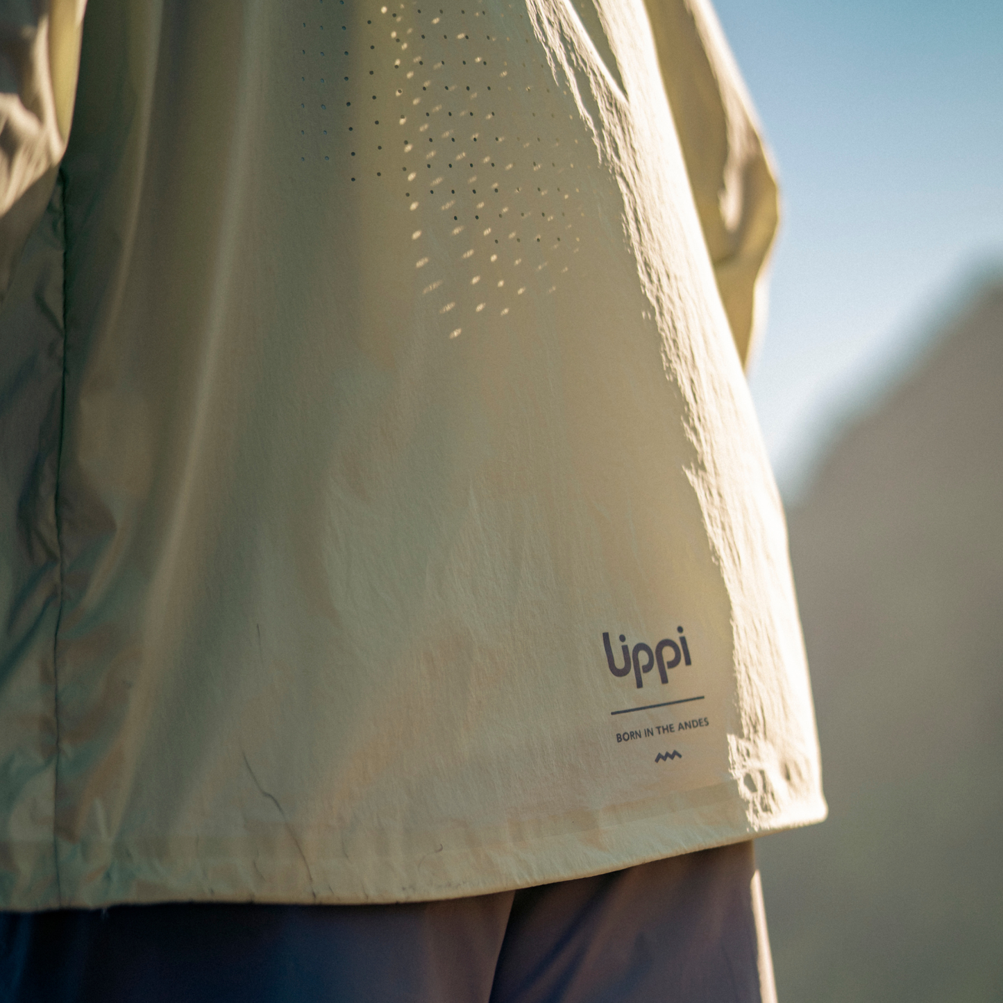 Chaqueta Hombre Air Windblock Jacket Amarillo Lippi