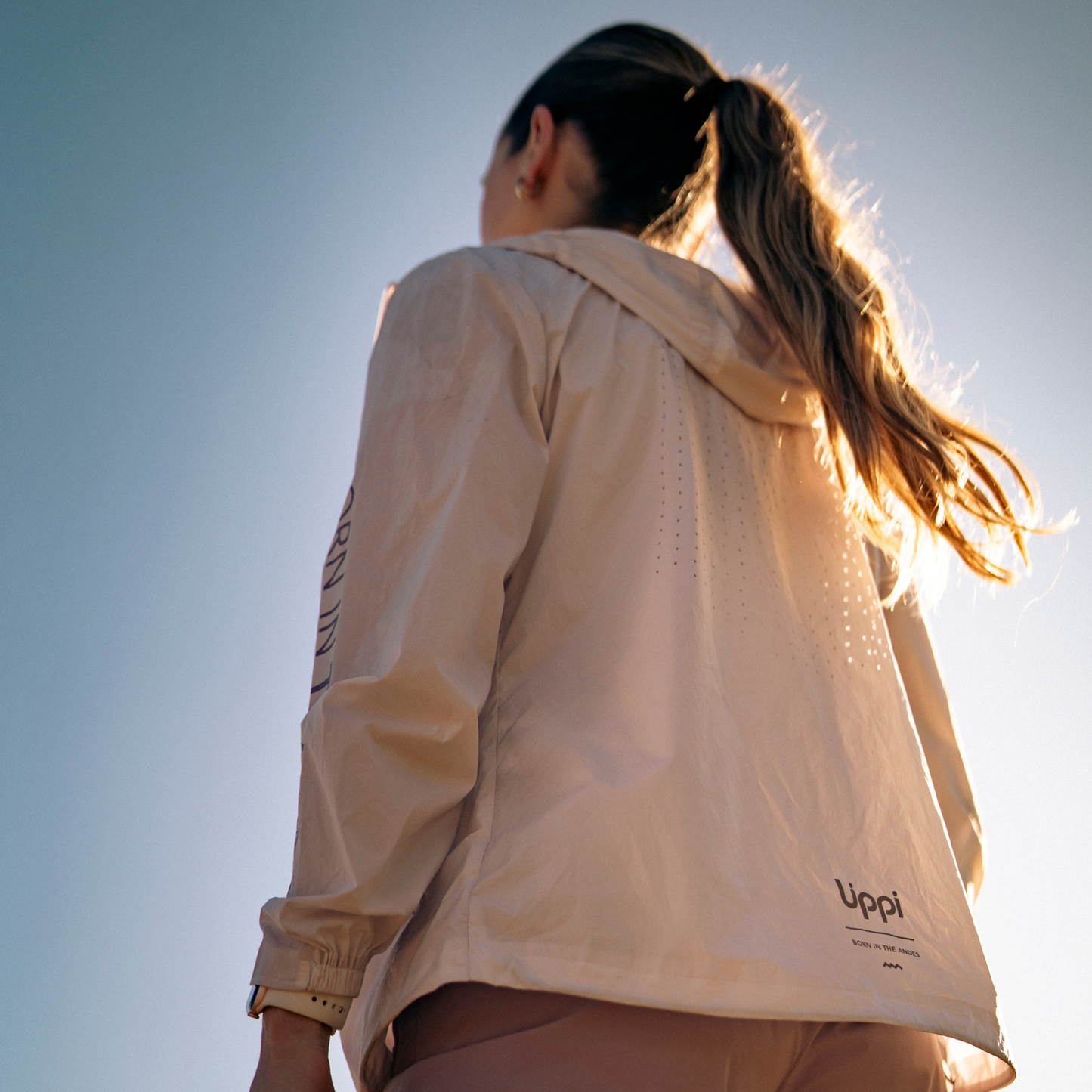 Chaqueta Mujer Air Windblock Jacket Salmon Lippi