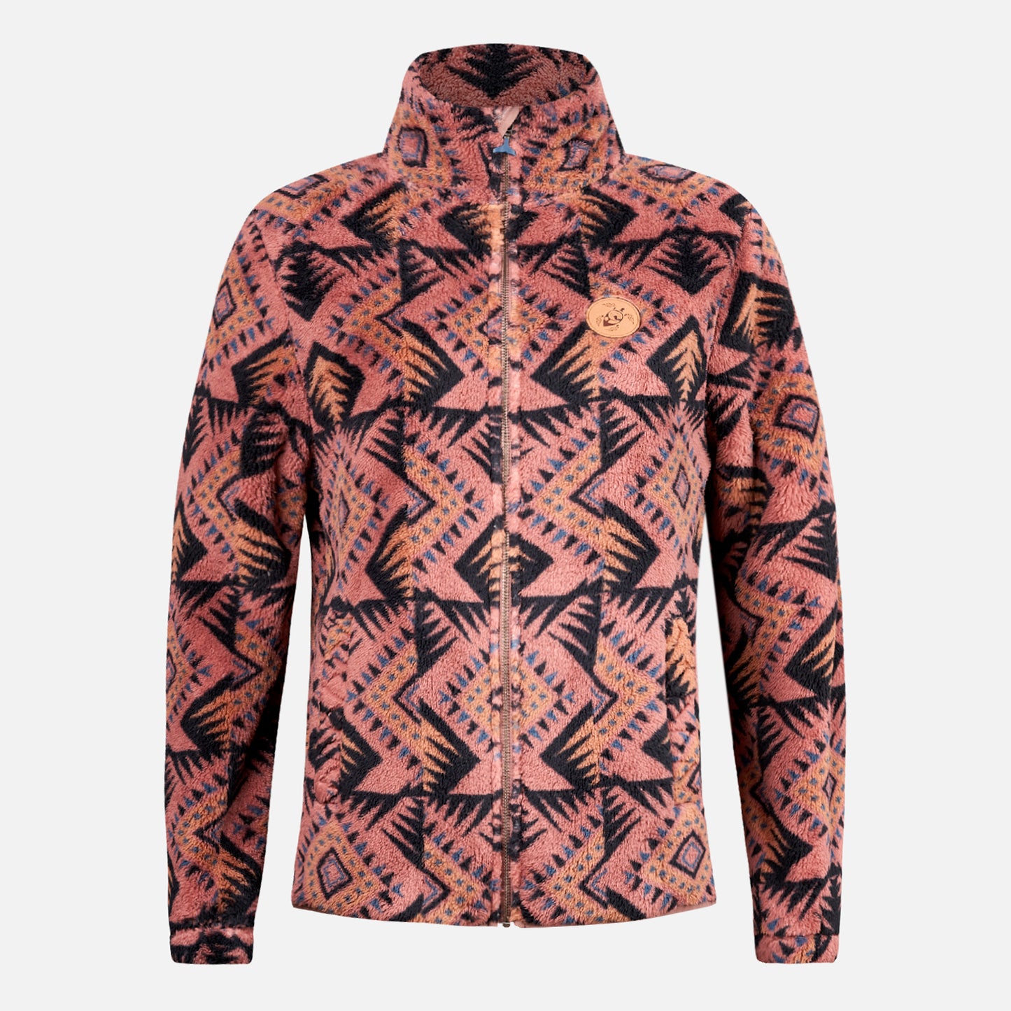 Chaqueta Mujer Caluro-Sin Print Rosa Haka Honu