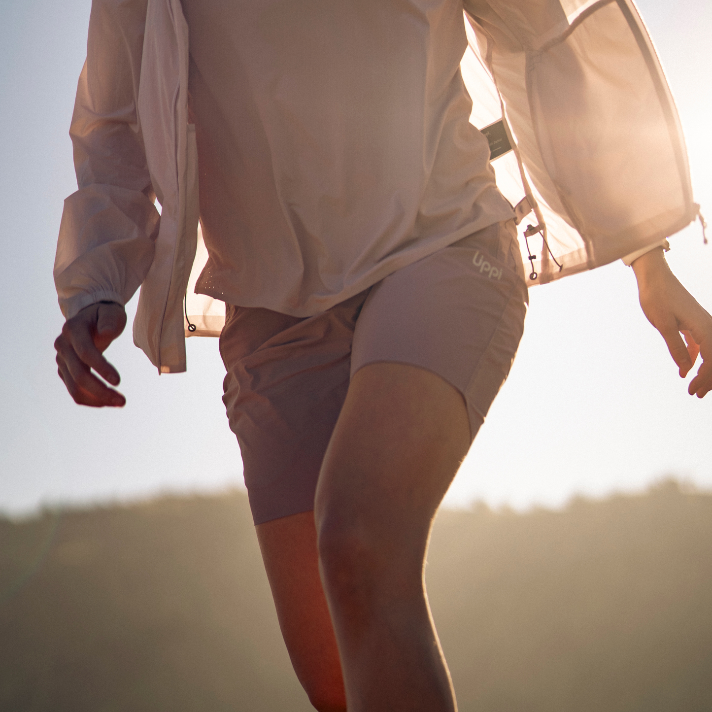 Short Mujer Air Q-Dry Shorts Celeste Oscuro Lippi