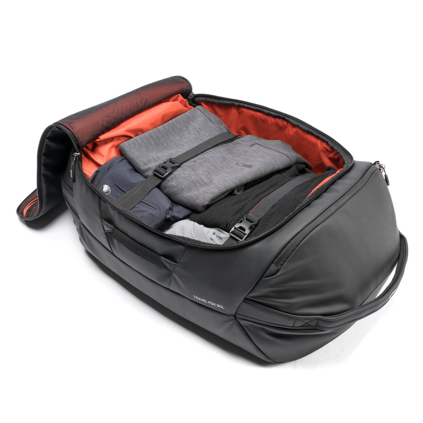 Bolso Travel Fox Duffle Bag 90L Negro Lippi