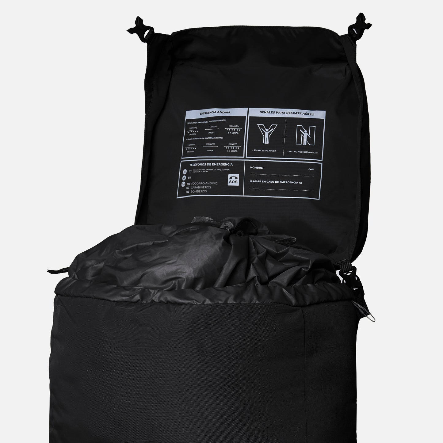 Mochila AeroTrek Backpack 60l Negro Lippi