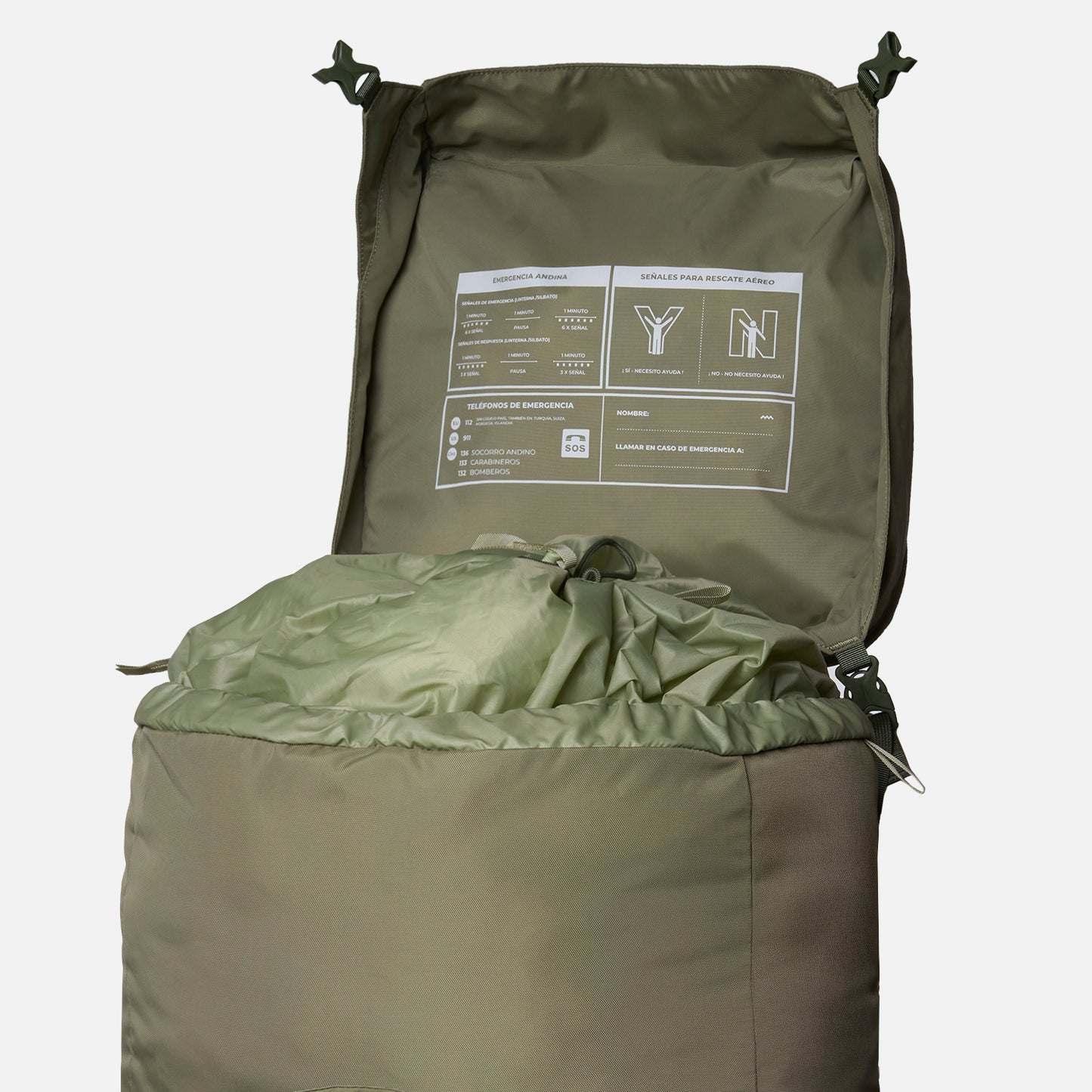 Mochila AeroTrek Backpack 60l Verde Lippi