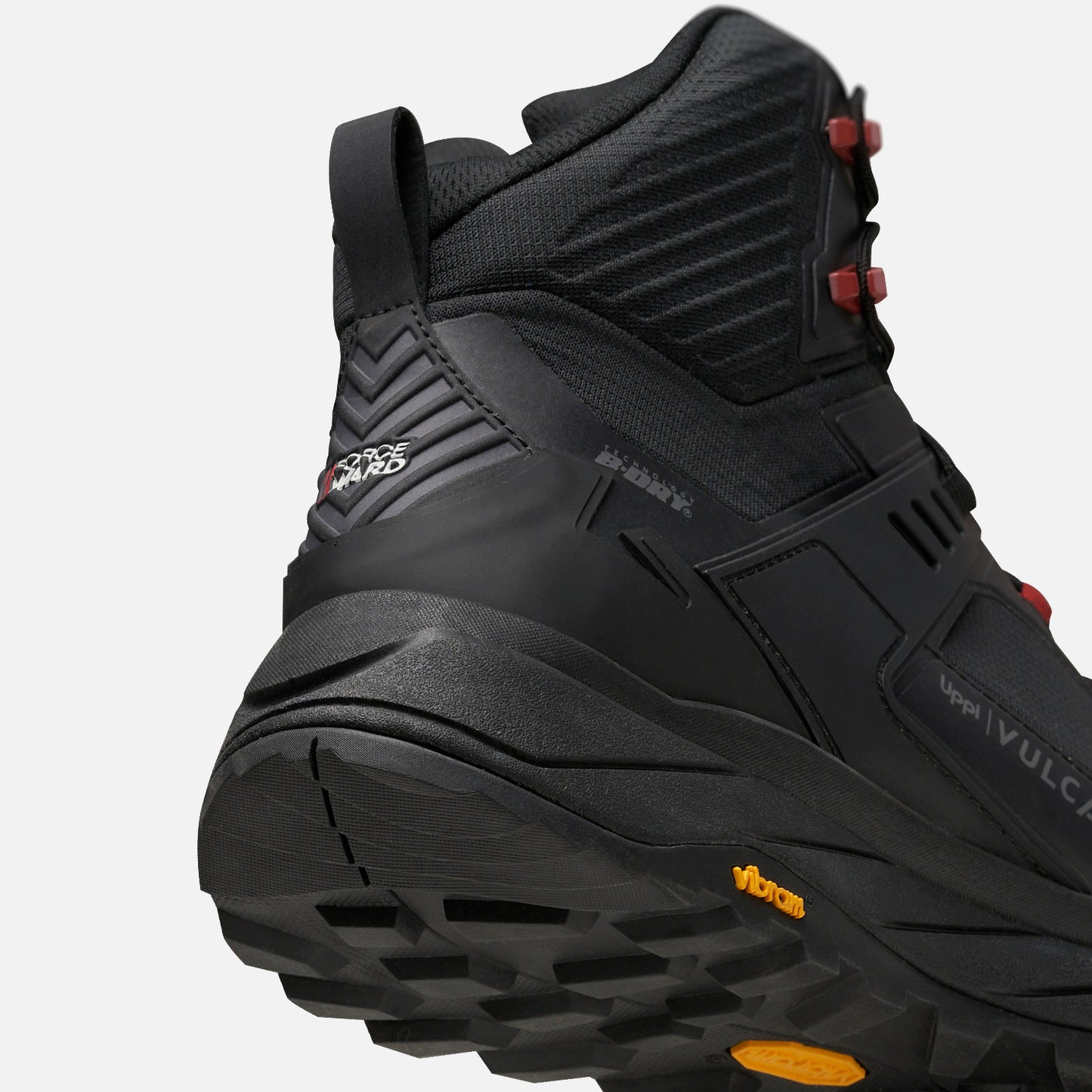 Zapatilla Hombre Atlas Mid Negro / Rojo Lippi