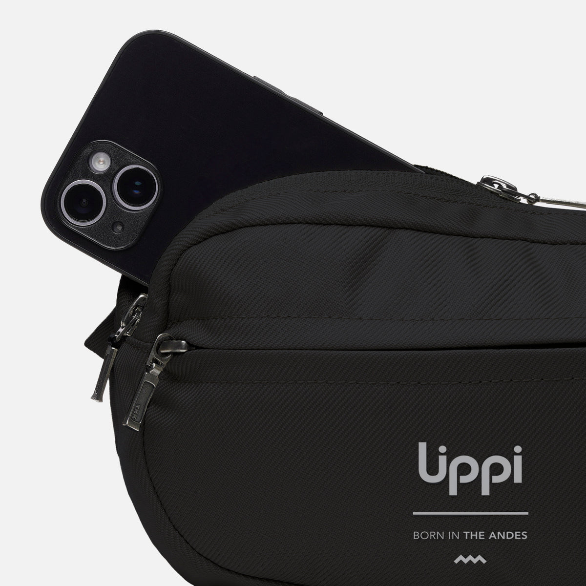 Banano Australis 1L Waistbag Negro Lippi